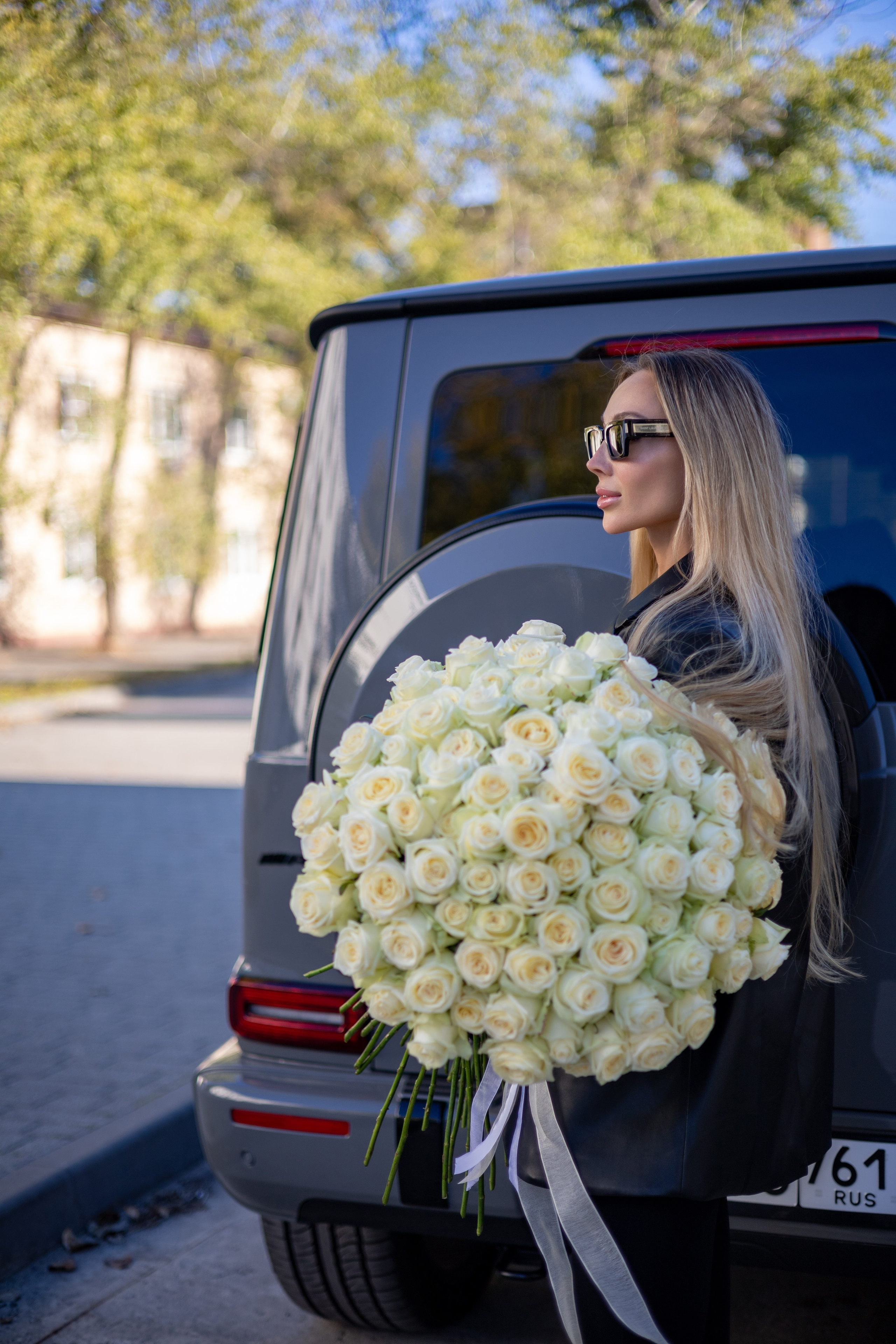 Съемки на улице. Анна Злищева