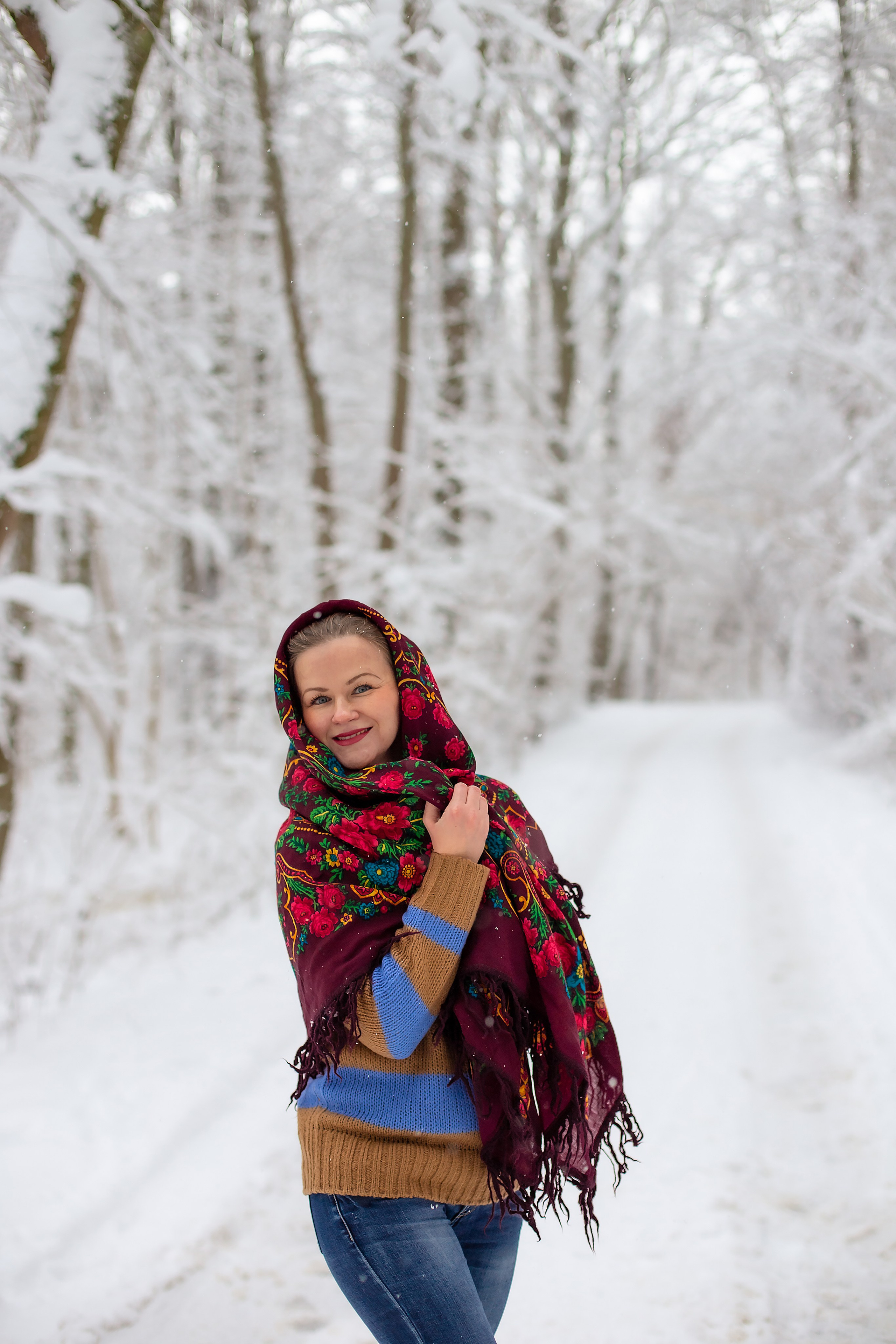 Катя и Тима. Когда выпал снег. Фотограф в Калининграде Решетникова Алина