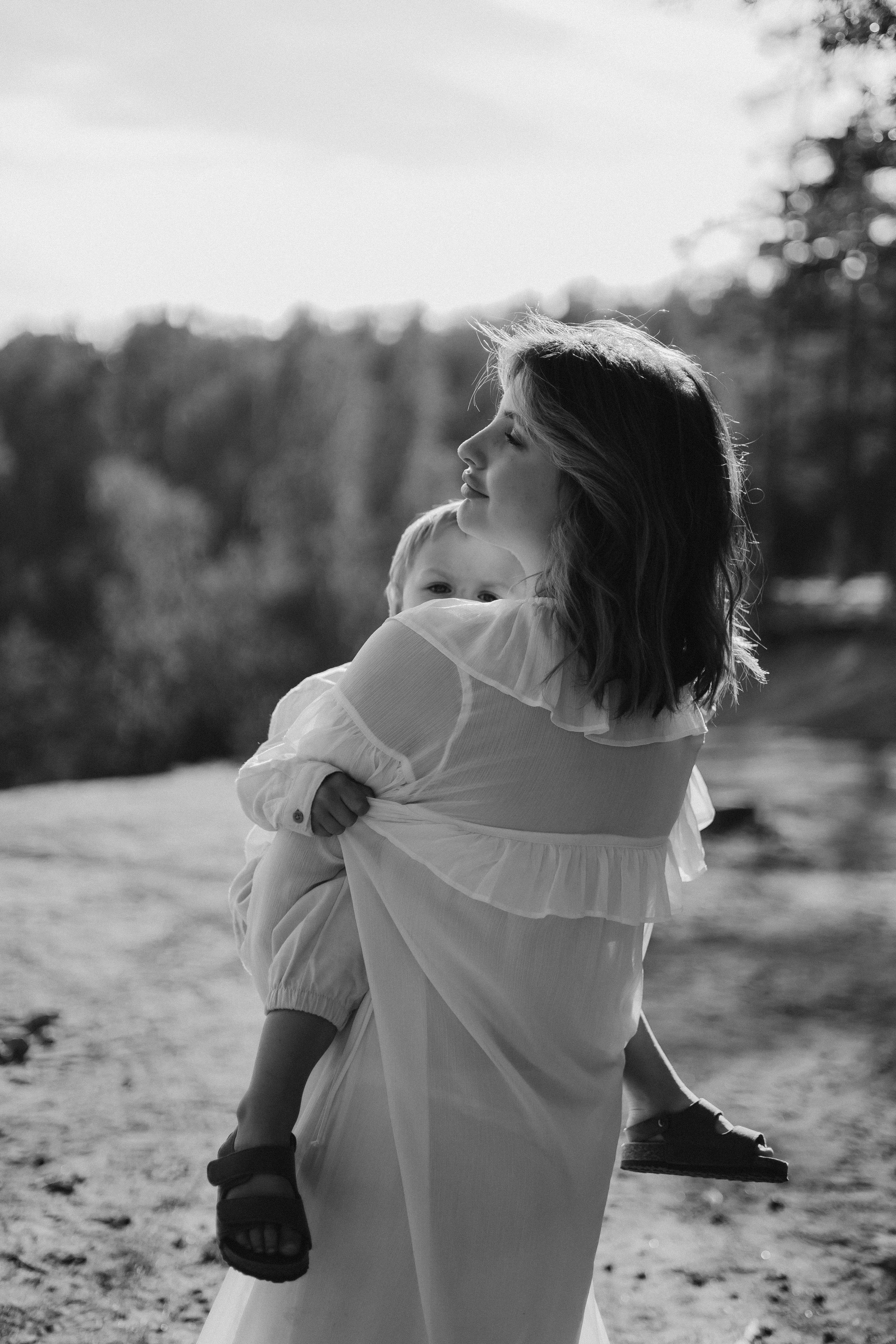 Алёна, Артём и малыш Богдан. Семейный, домашний, ньюборн фотограф Москва Цветкова Елизавета