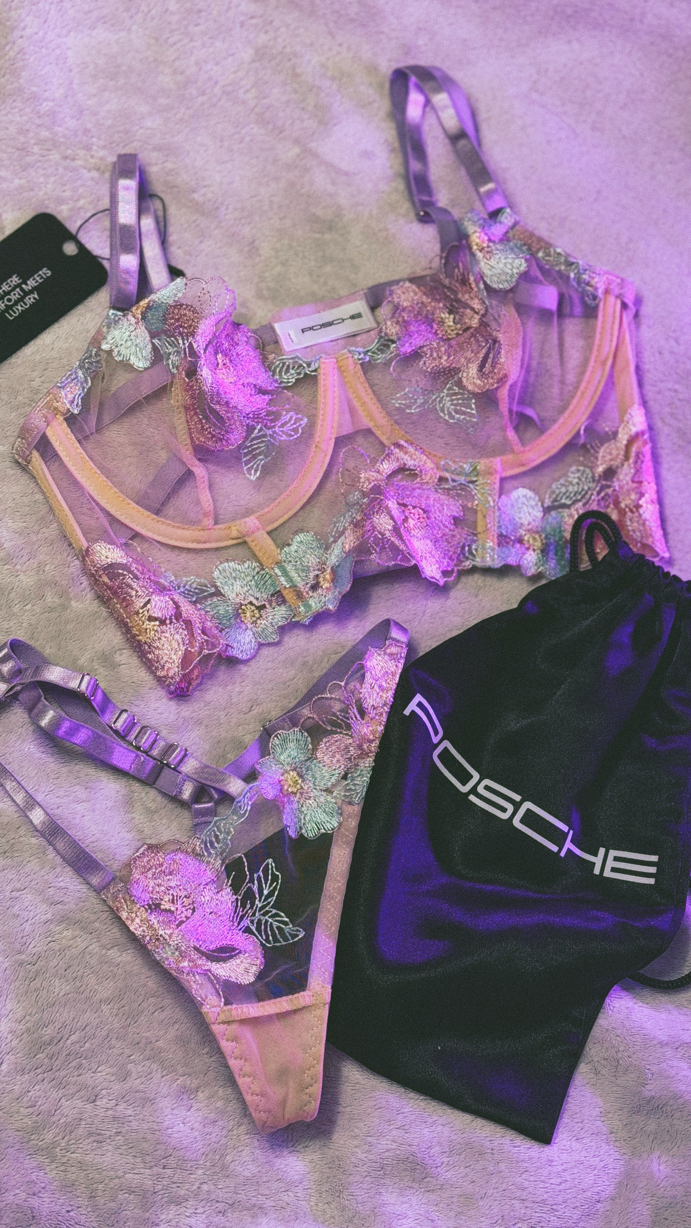 Комплект белья Posche. Юлия Суббоцкая