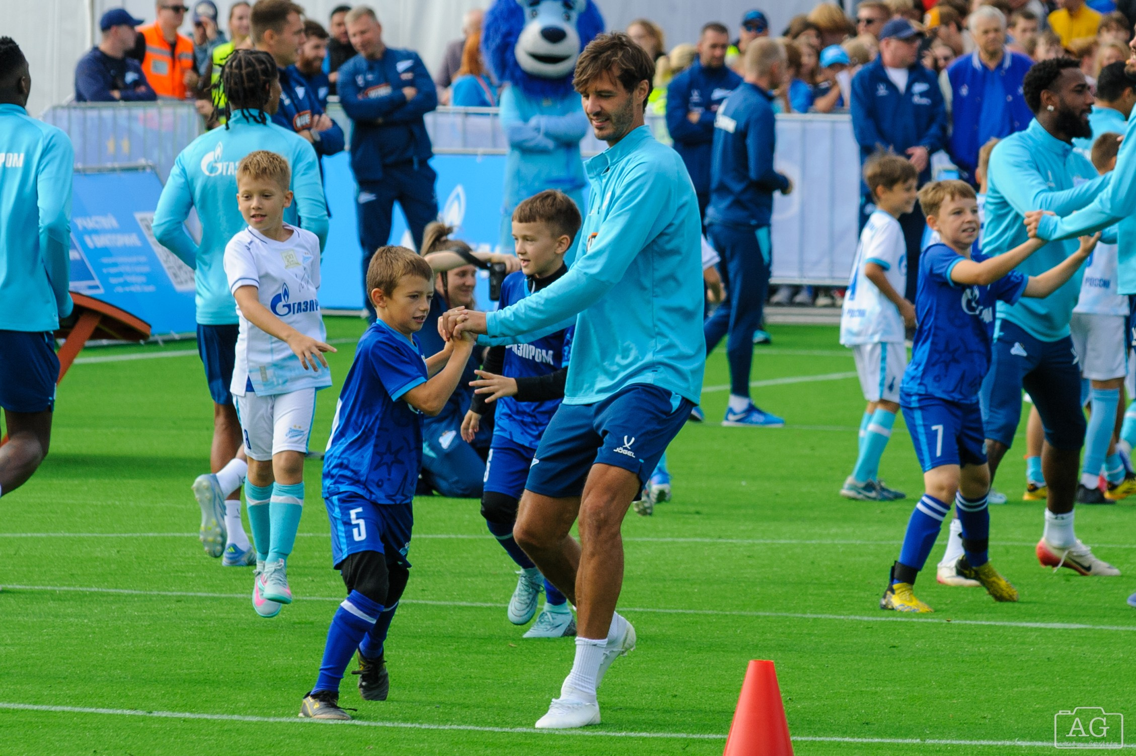 Открытая тренировка ФК «Зенит». Алексей Горчаков. Фотограф на ваш праздник