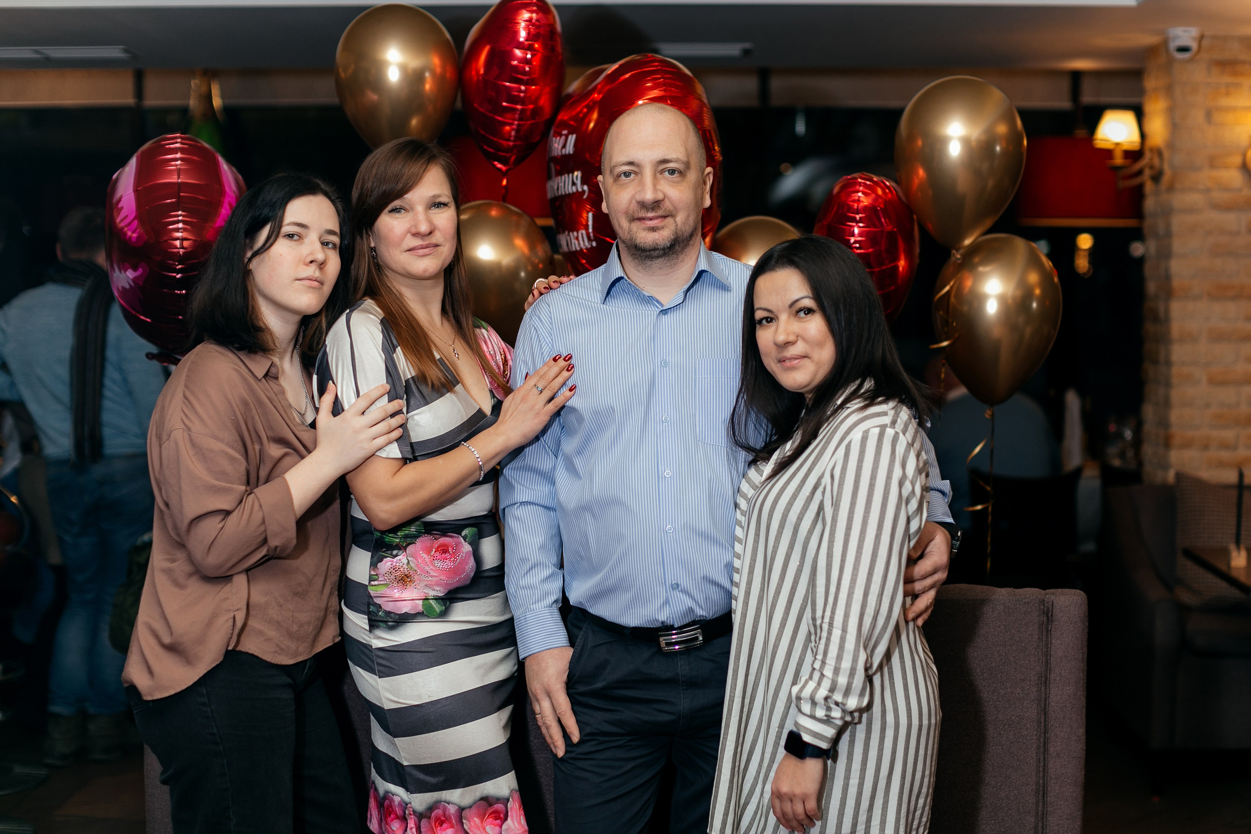 Юбилей в ресторане. Репортажный фотограф Ирина Сухарева