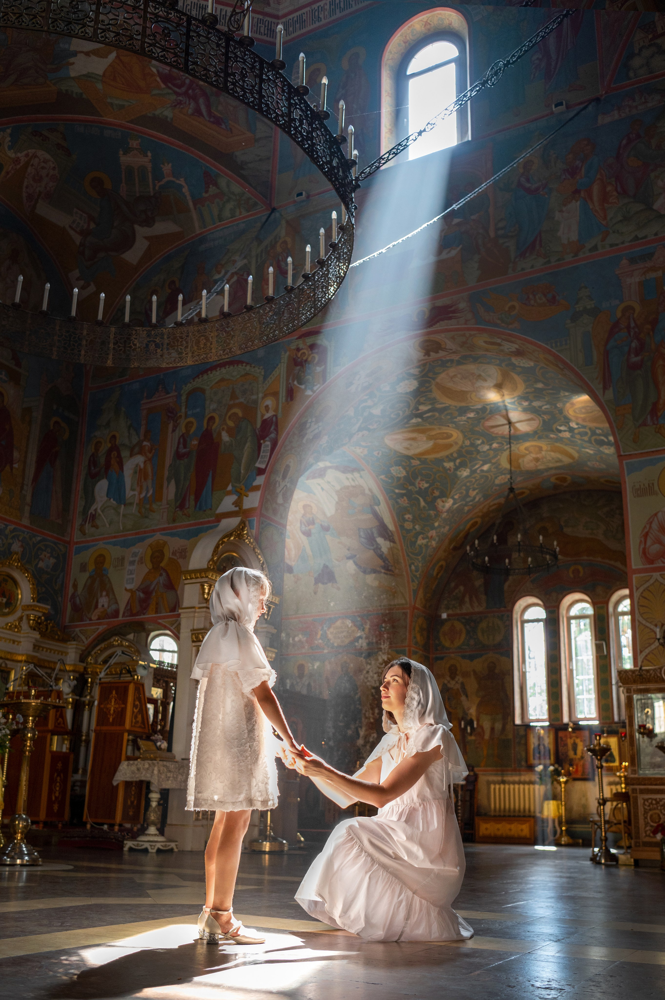 Церковь Святых мучеников, бессребреников и чудотворцев Космы и Дамиана в г. Жуковский. Детский и семейный фотограф г. Москва Оксана Катаджи