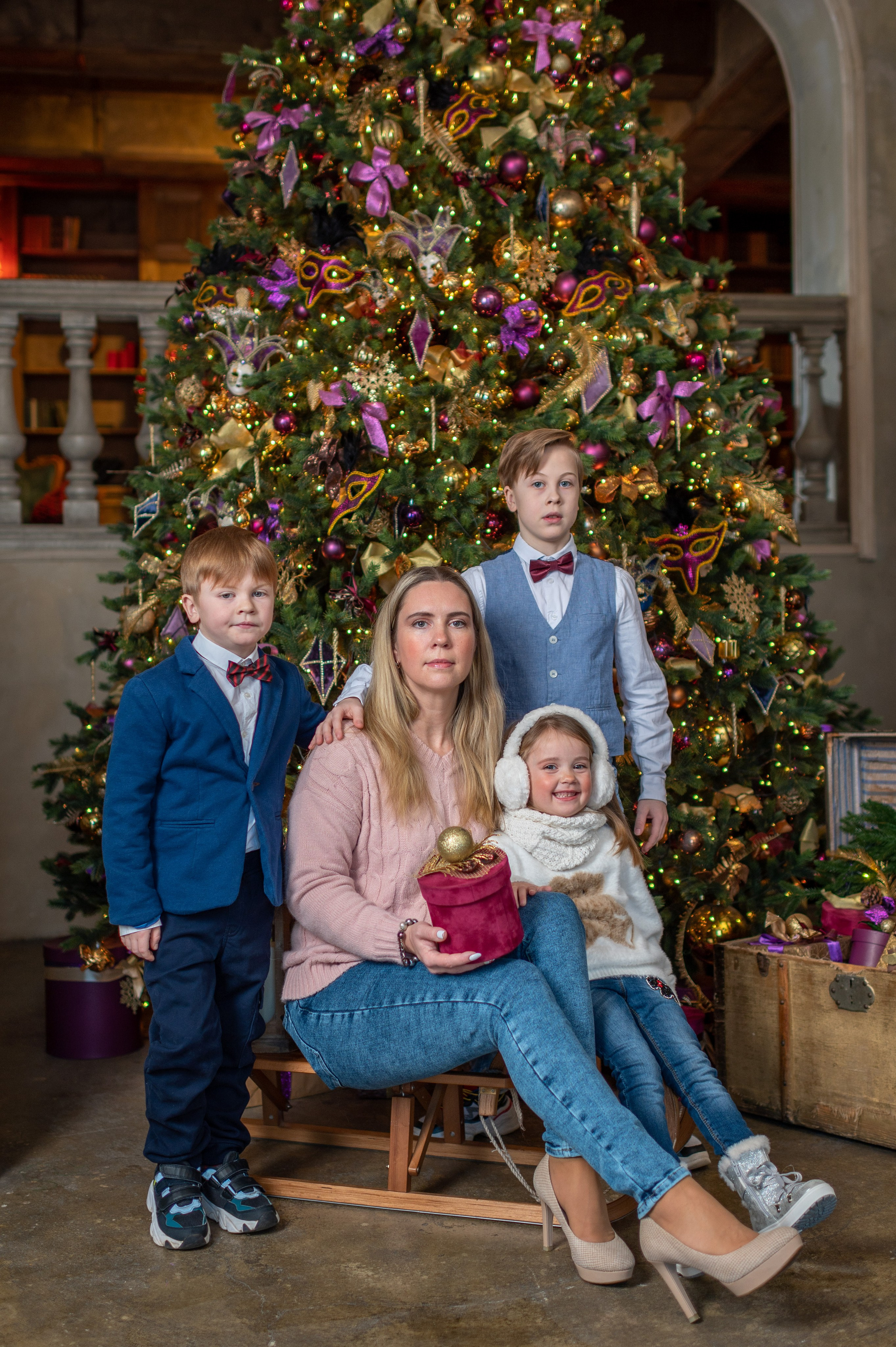 Фотосессия Анастасии, Евгения и Ромы. Портретный, семейный и свадебный фотограф в Санкт-Петербурге и в Москве Ширяев Денис