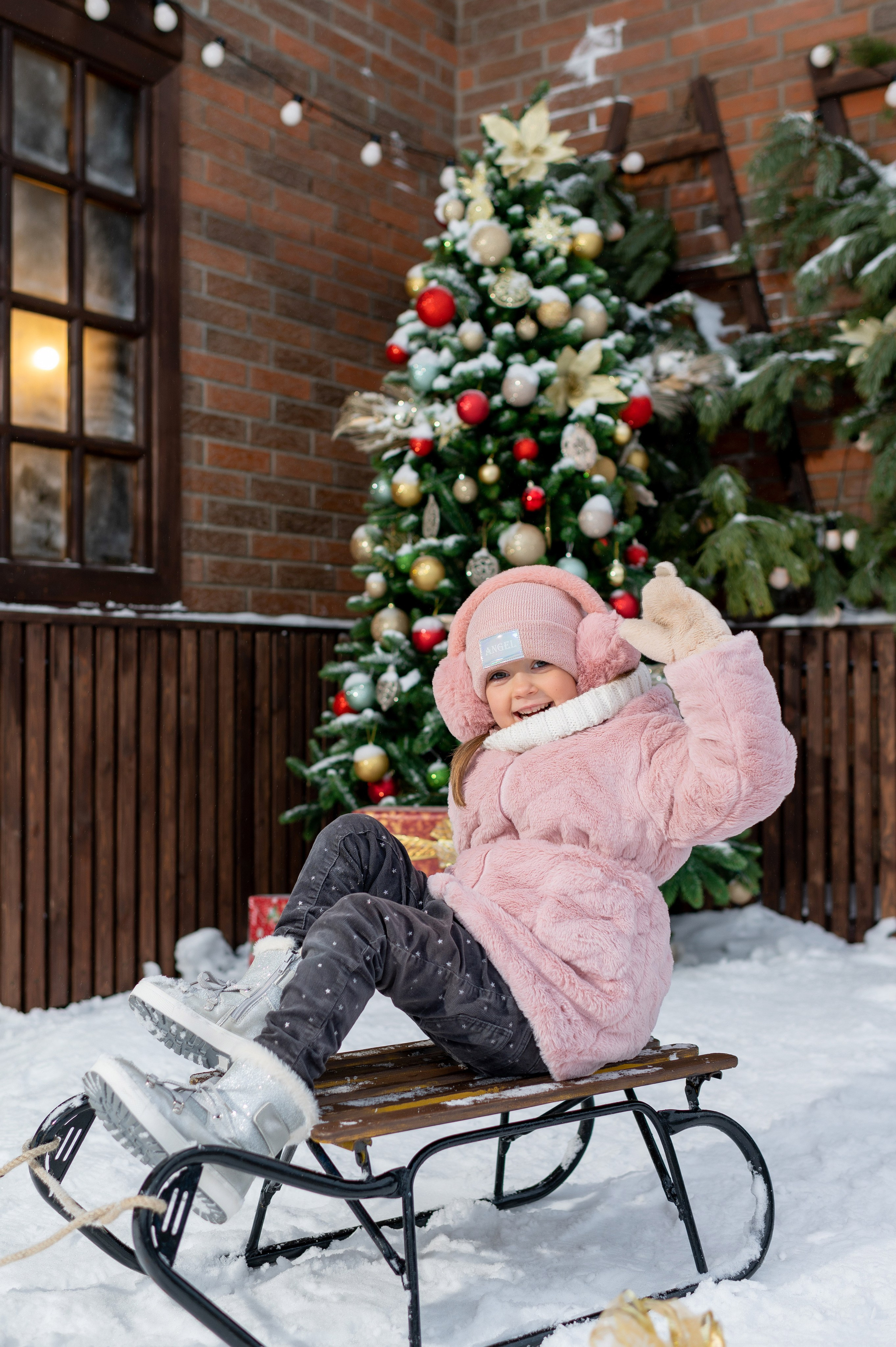 Новогодняя терраса. Портретный, семейный и свадебный фотограф в Санкт-Петербурге и в Москве Ширяев Денис