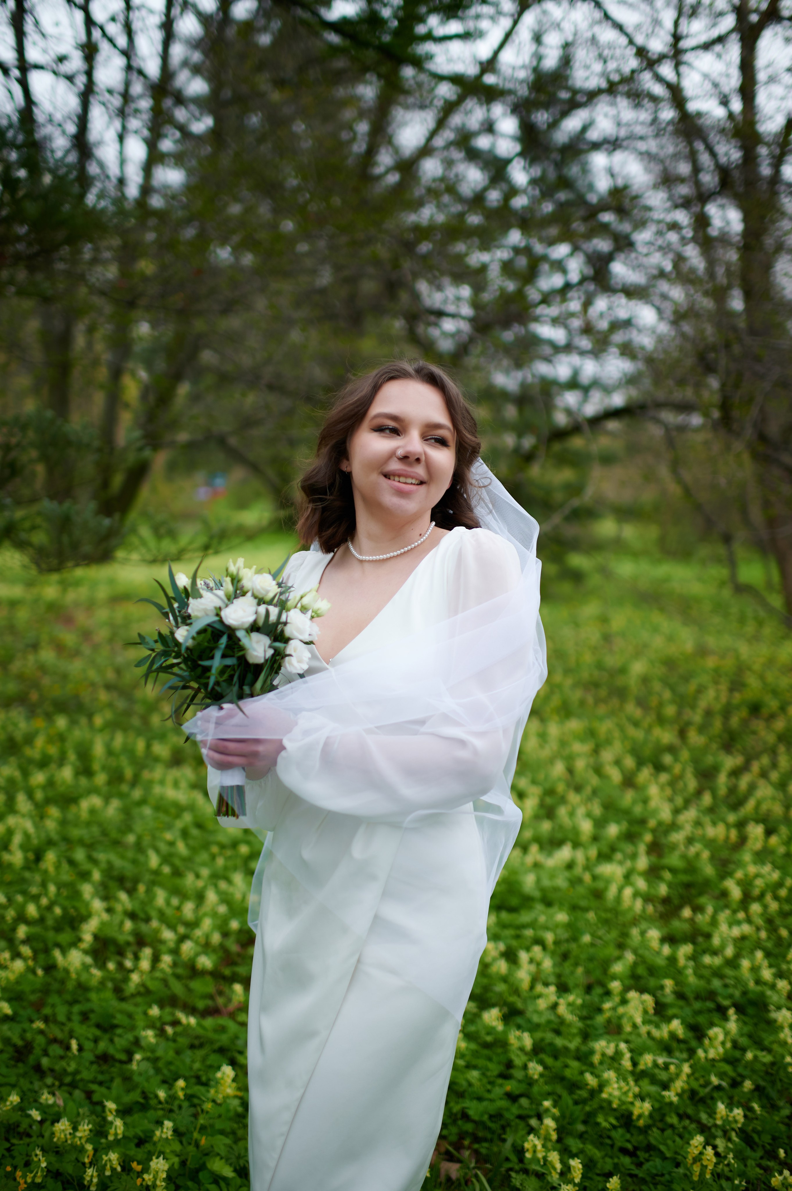 Ксения и Егор (фотосессия в ЗАГСе Петроградского района, Ботаническом саду с сакурой). Портретный, семейный и свадебный фотограф в Санкт-Петербурге и в Пушкине Ширяев Денис