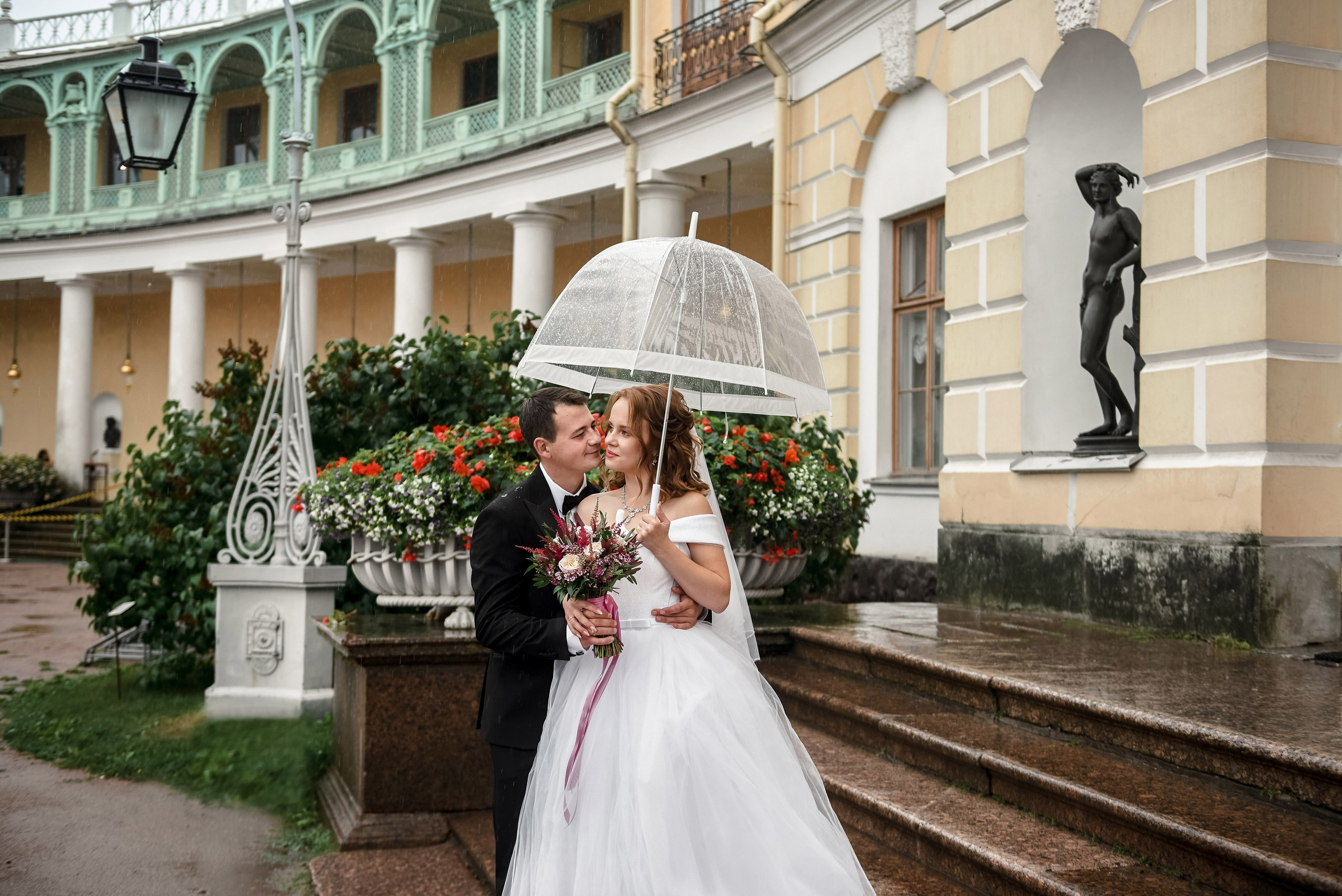 Екатерина и Александр (свадебная фотосессия в Павловском Дворце). Портретный, семейный и свадебный фотограф в Санкт-Петербурге и в Пушкине Ширяев Денис