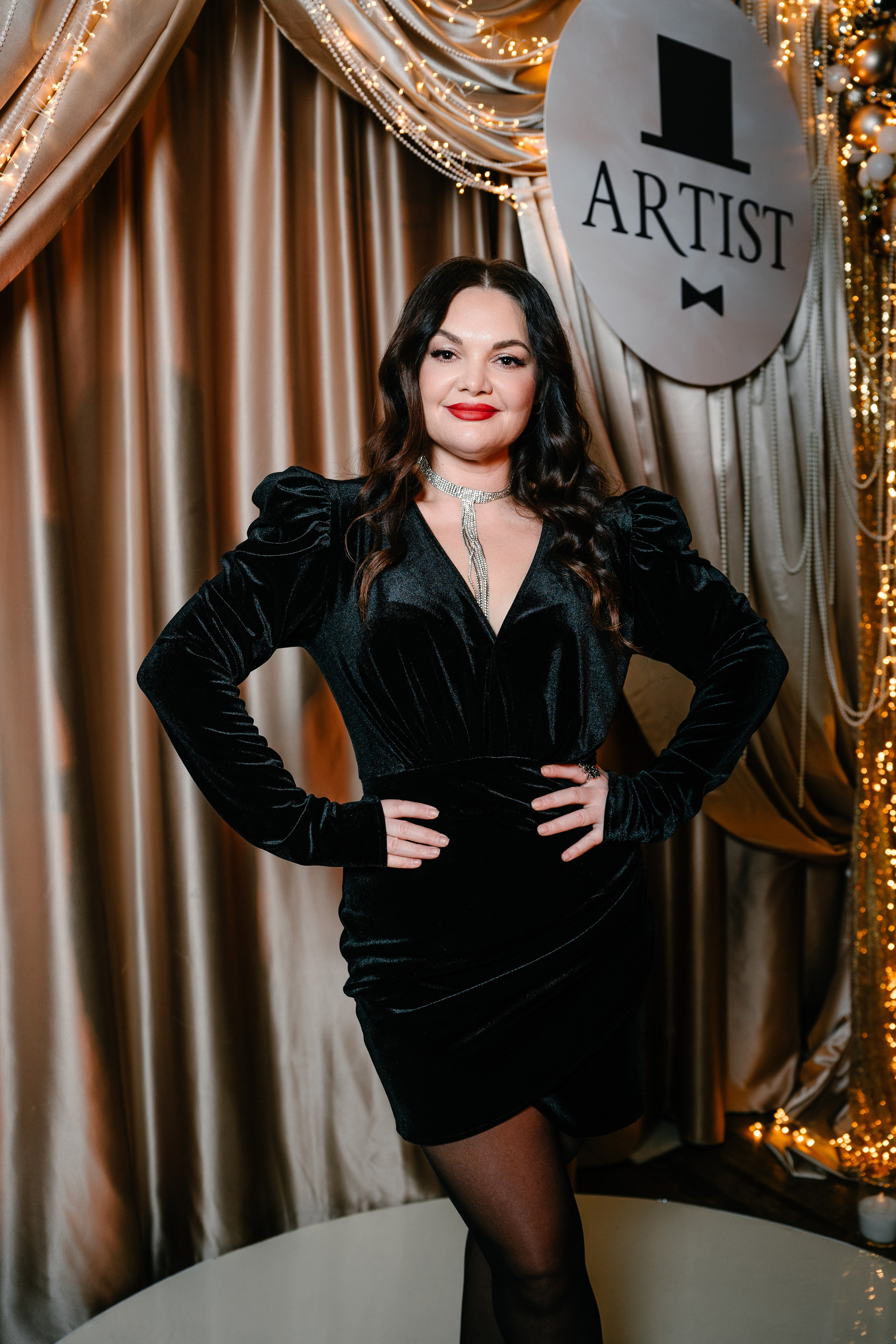 Новогодний вечер в Артисте. Свадебный и семейный фотограф в Воронеже Анастасия Бойко