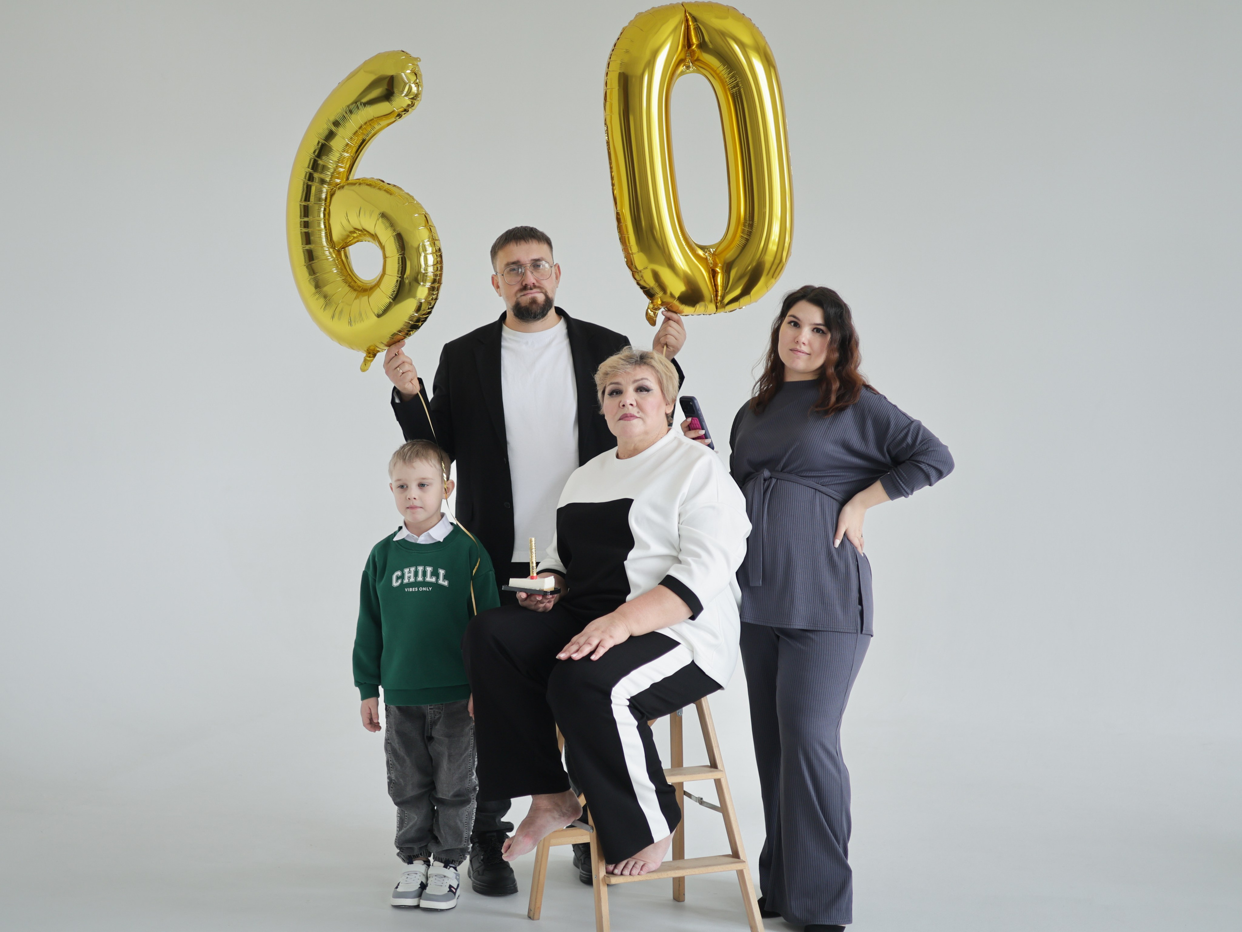 Юбилей 60+. Ежова Милена | Фотограф Москва / Балашиха