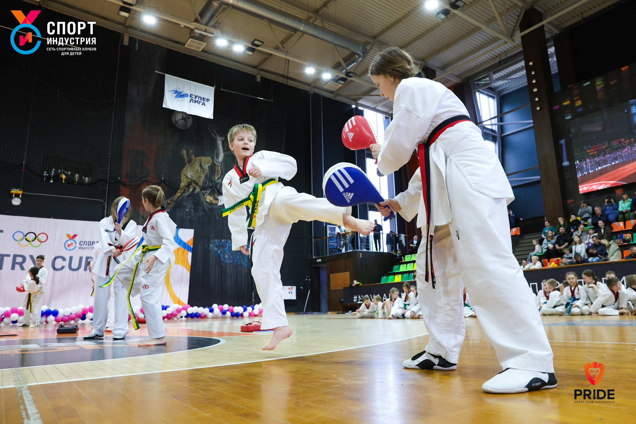 Аттестация по тхэквондо. Фотограф Дарья Попова