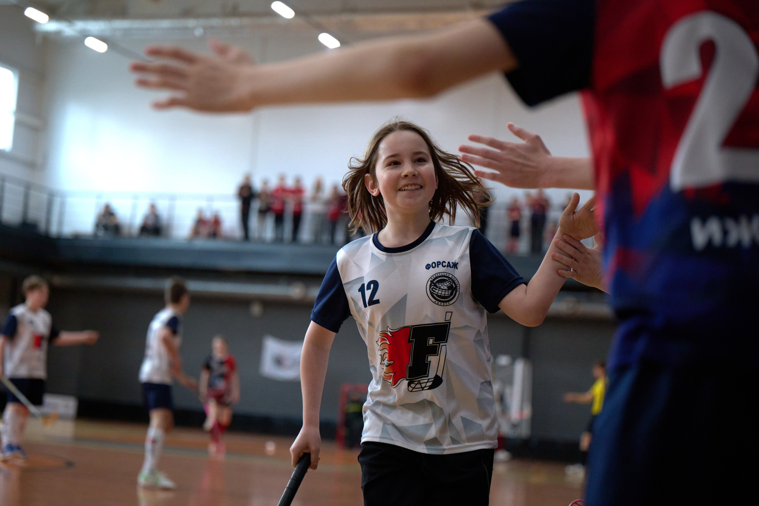 Турнир по флорболу 2025 Ника в Ижевске. Спортивный репортажный фотограф в Ижевске Сергей Мерзляков