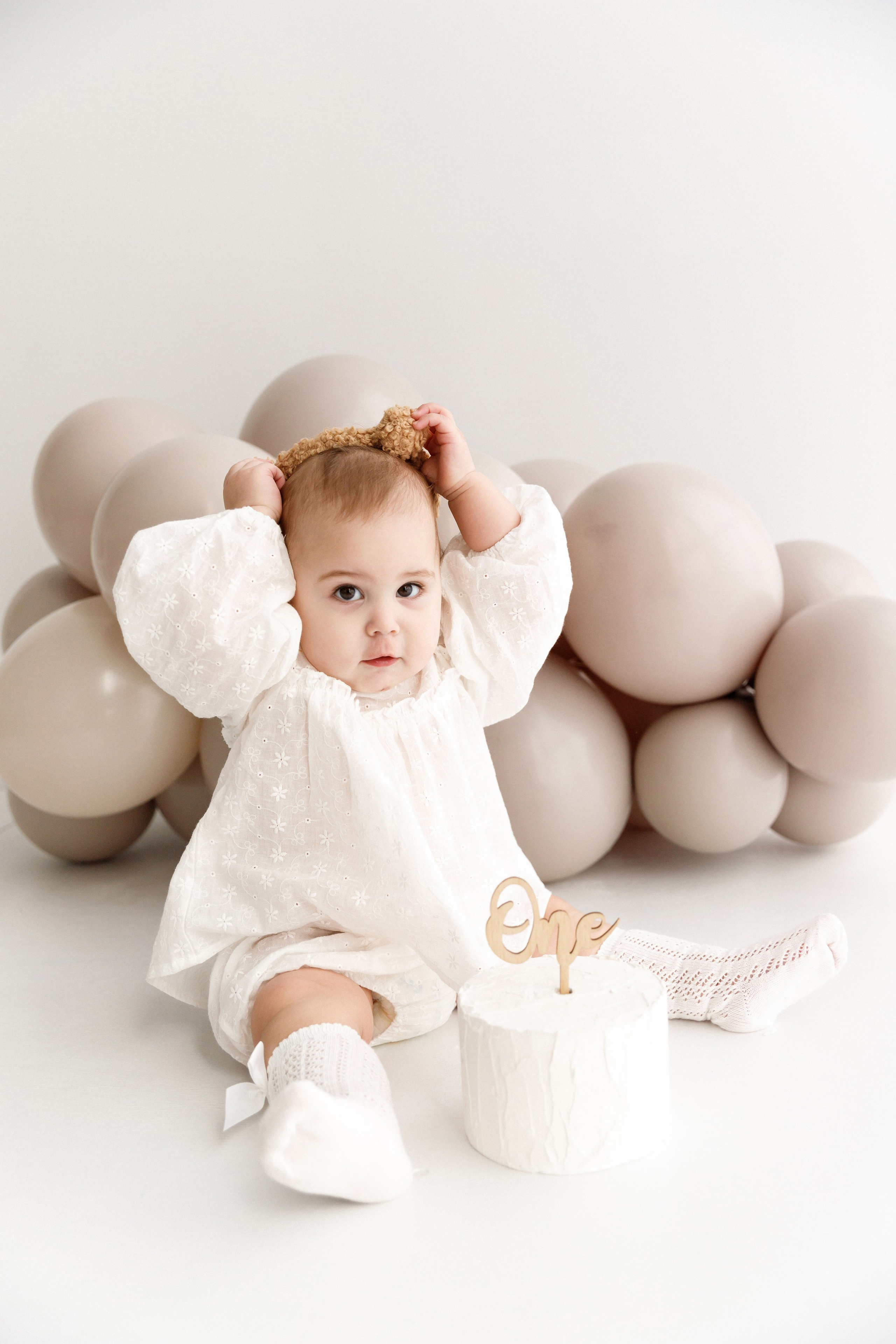 Годик Софии. Фотограф новорожденных Славянск-на-Кубани Куцевольская Екатерина