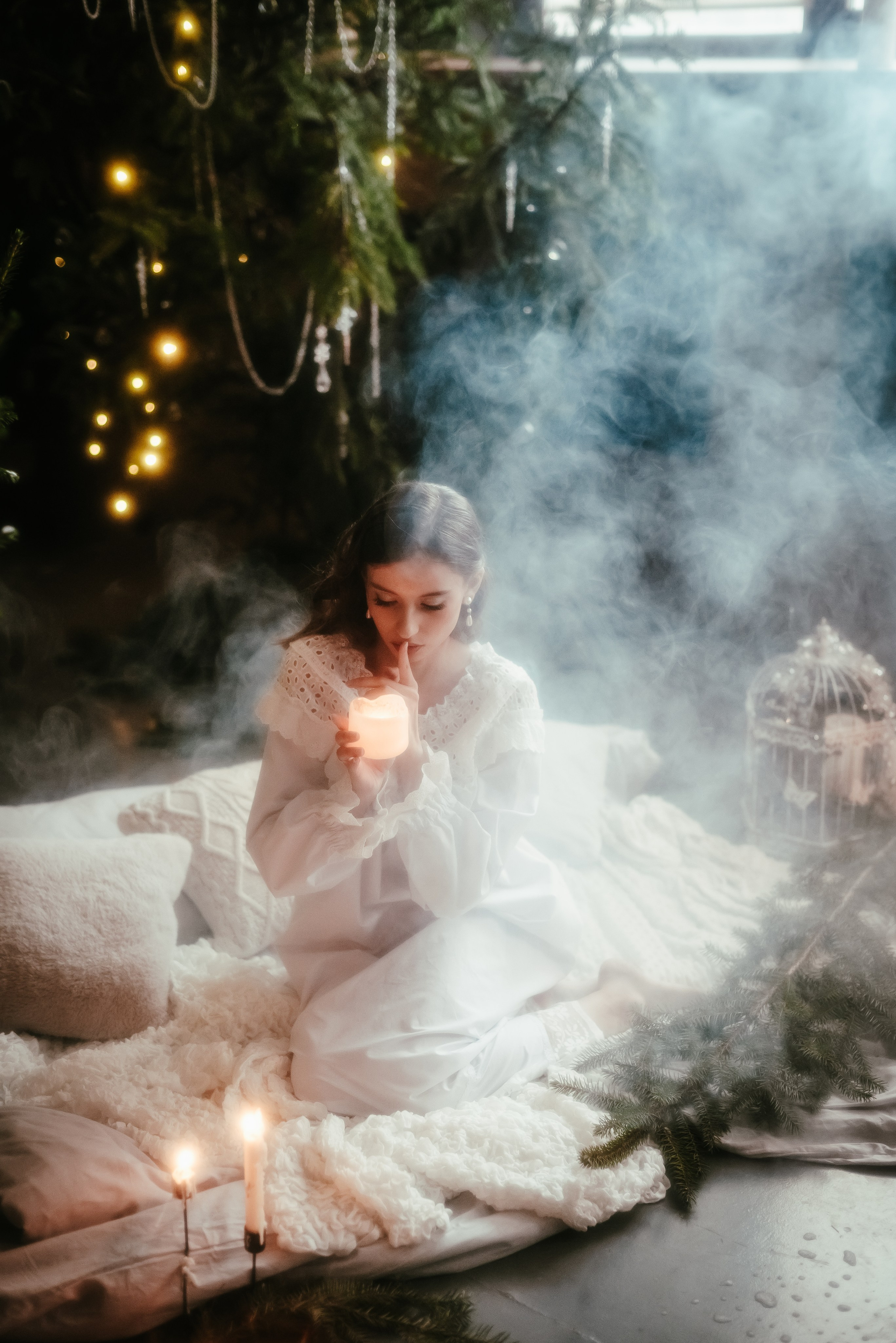 Новогодняя Фотосессия с дымом