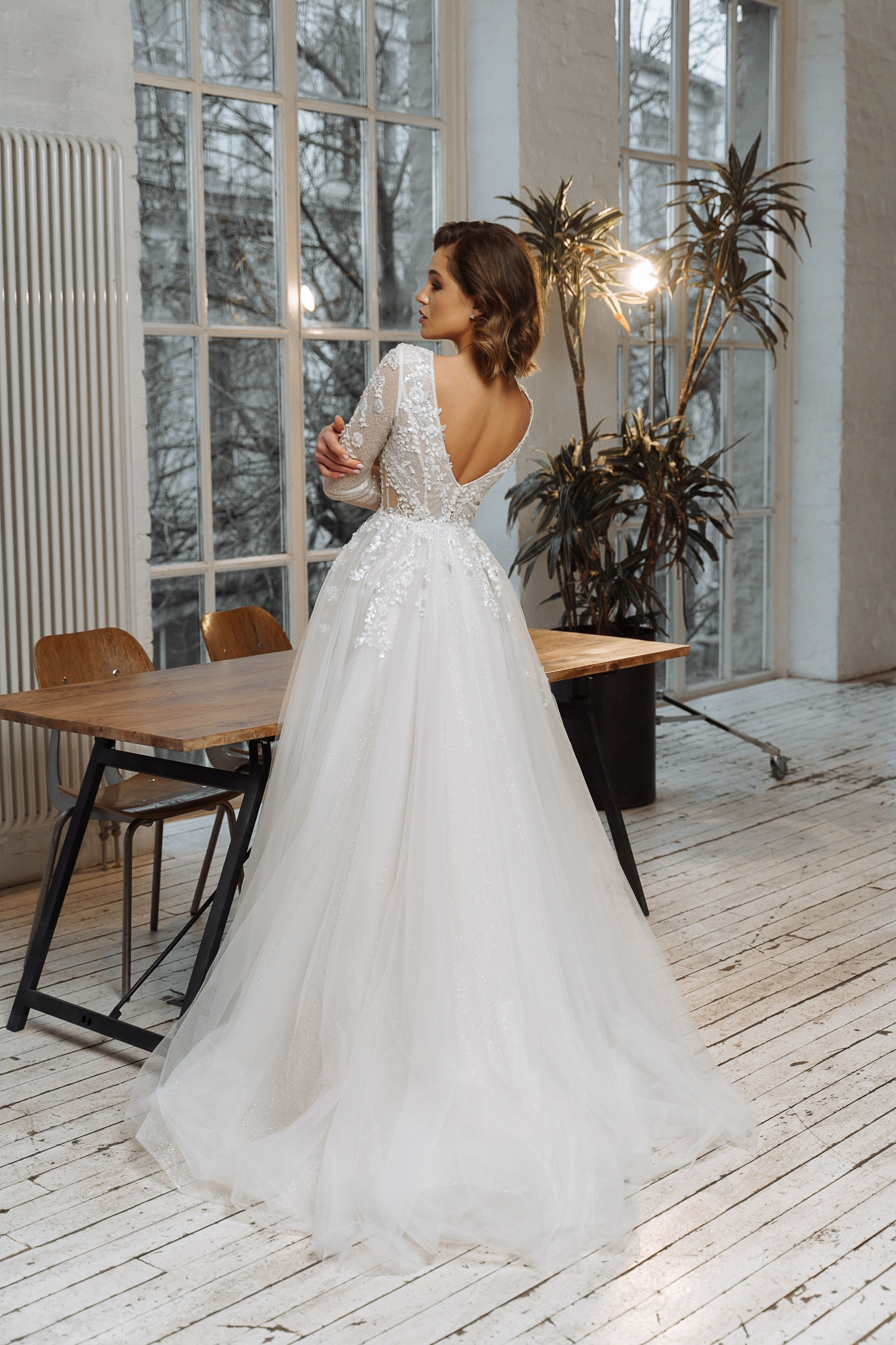 Съемка свадебного каталога бренда BERTINA DESIGN с Кристиной. Свадебный и портретный фотограф Клипа Максим