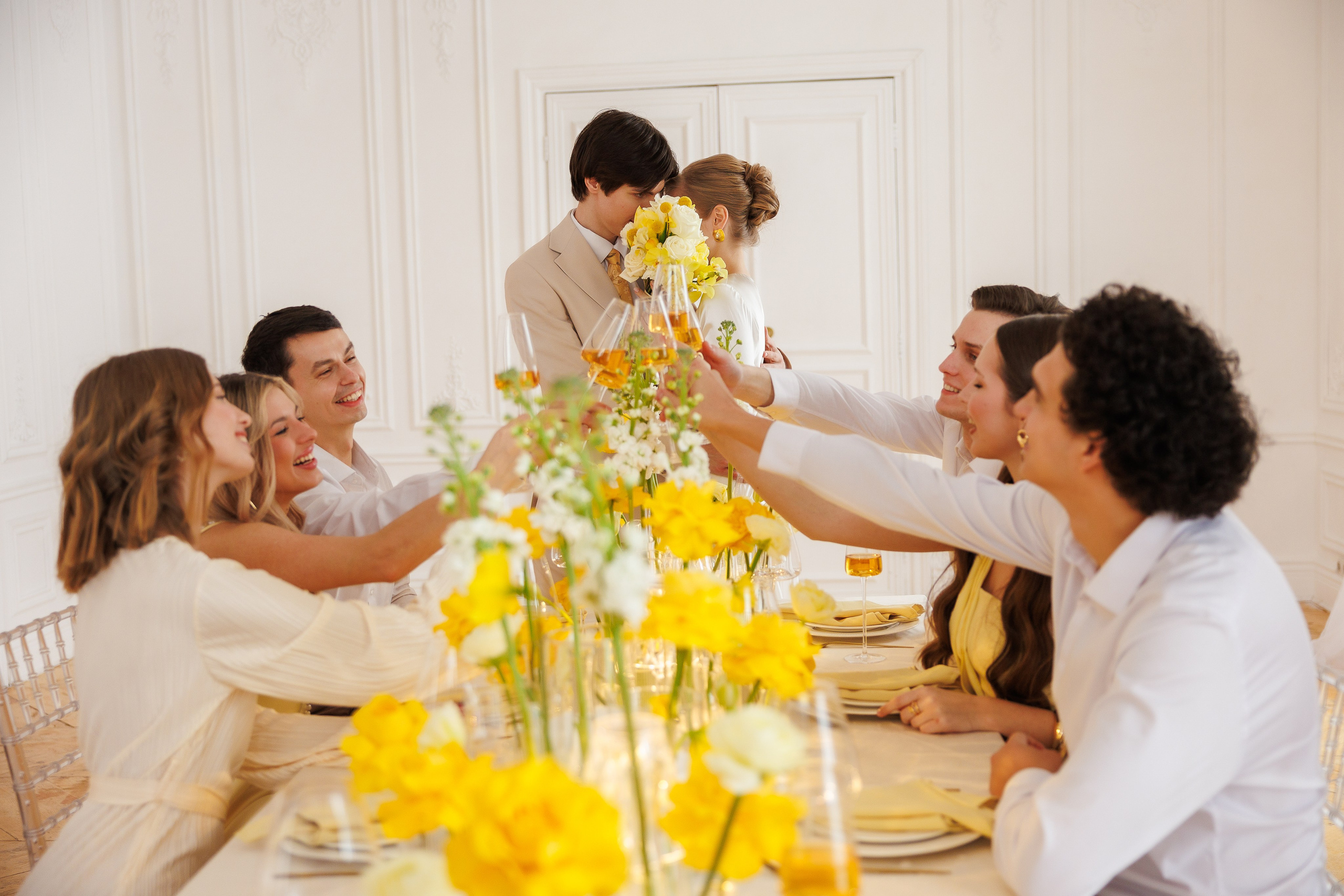 Камерная свадьба: весеннее настроение. Свадебный и семейный фотограф в Москве Красинская Мария