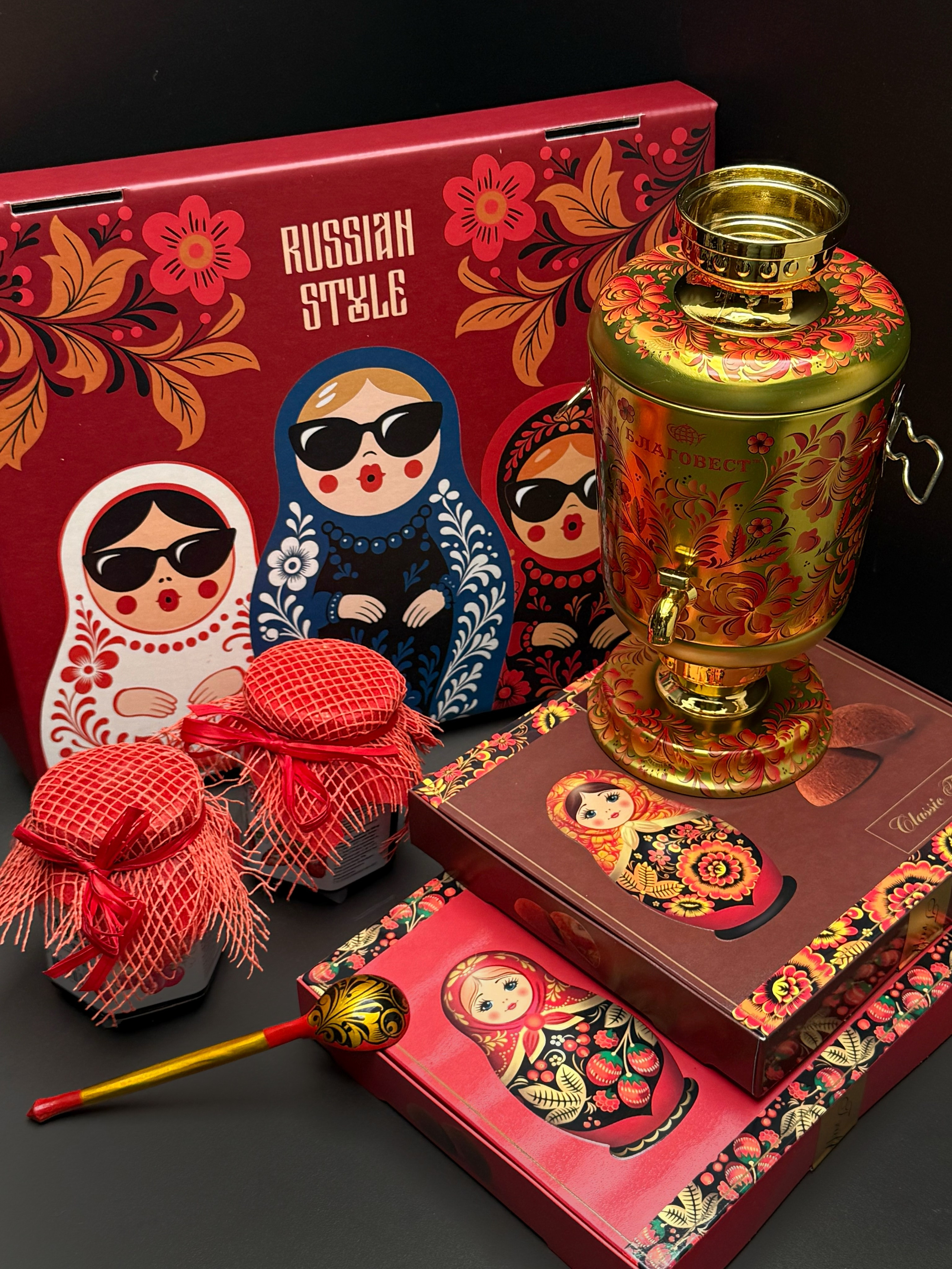 Подарок «Русский стиль». Студия подарочных наборов «Владия»