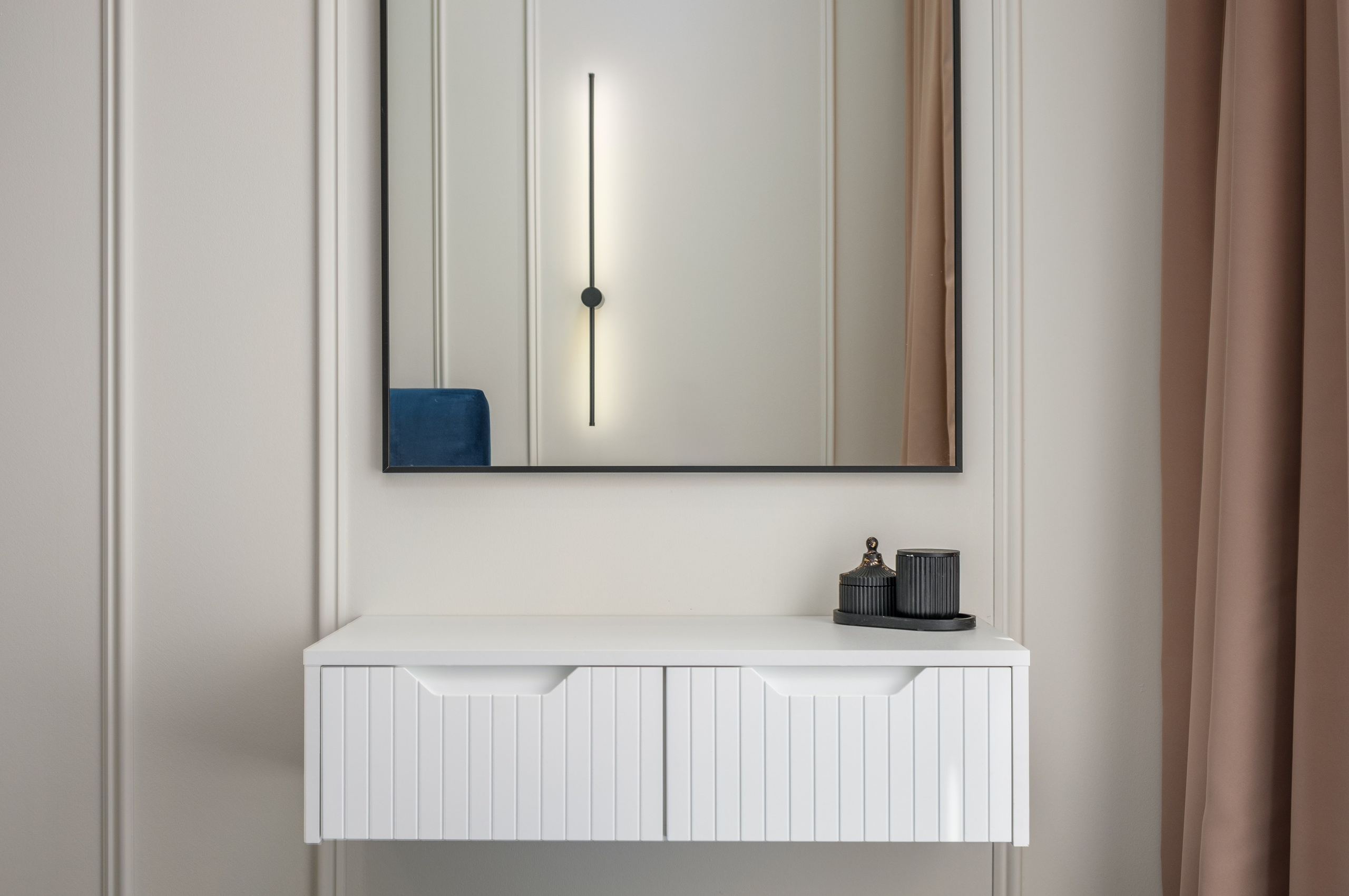 Интерьерная фотосессия двухкомнатной квартиры