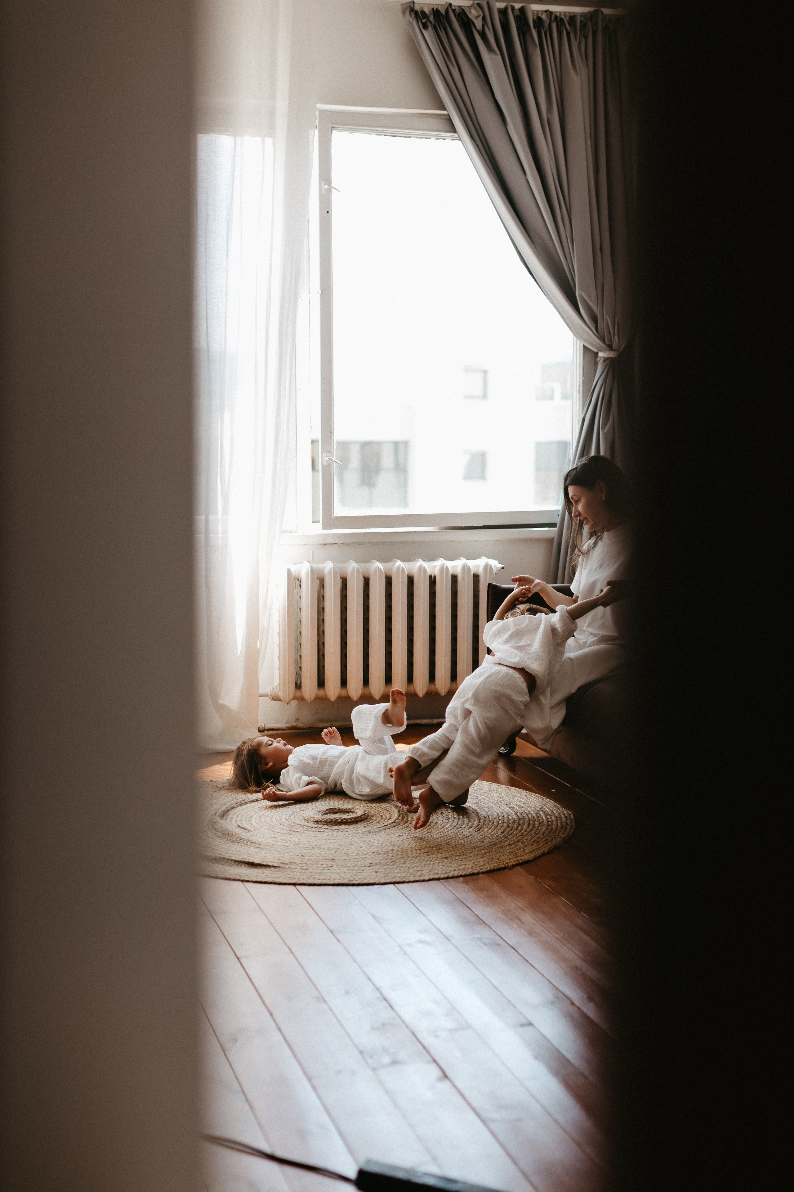 Мама и девочки. Евгения Пелипас