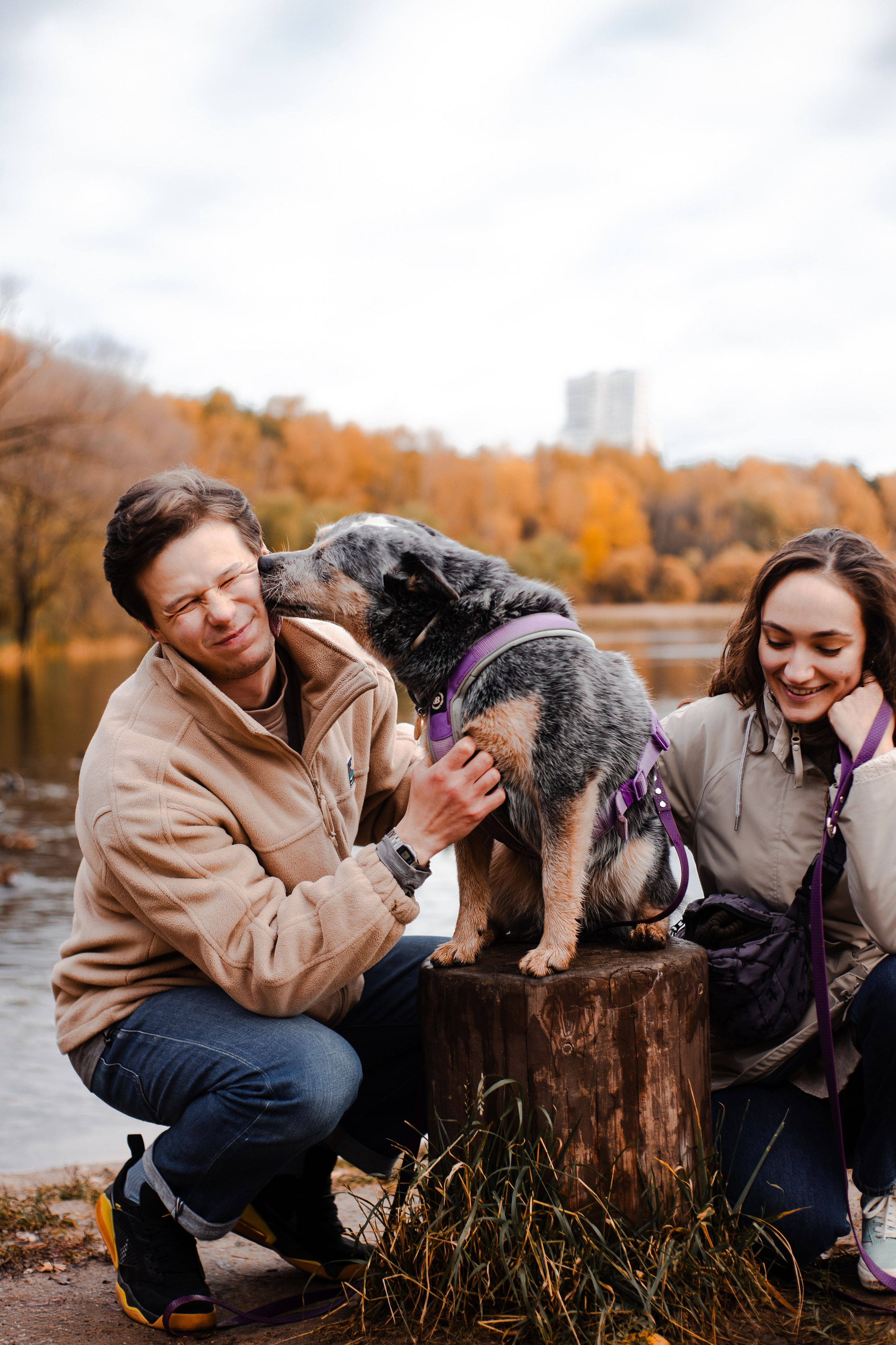 Юля, Антон и Лу. Фотограф-анималист Мария Баркевич | Москва