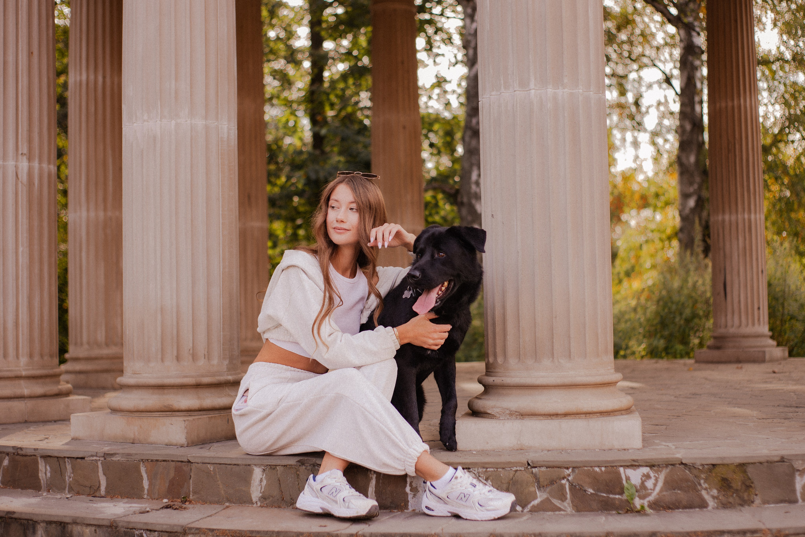 Анна и Лаки. Фотограф-анималист Мария Баркевич | Москва