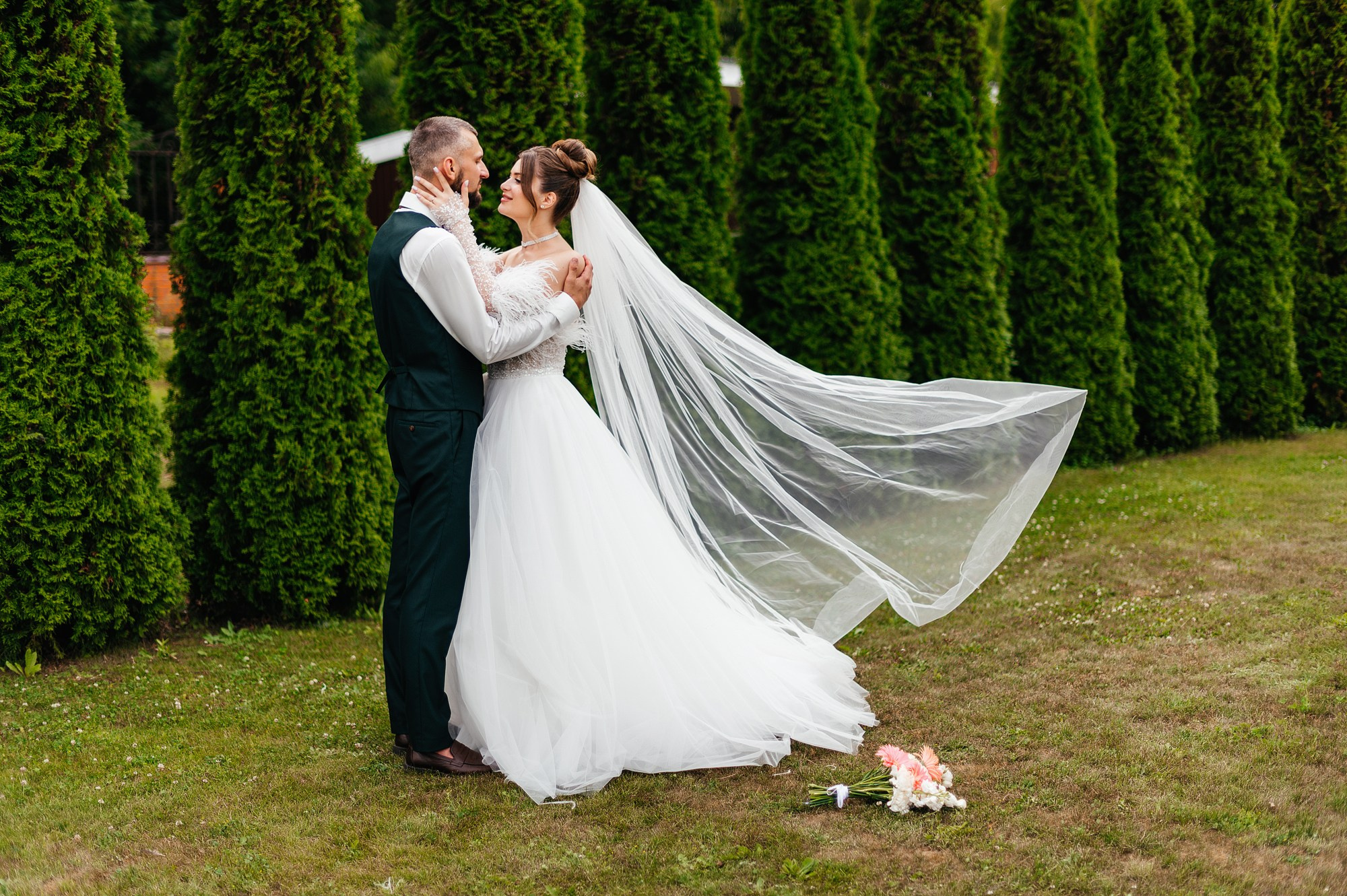 Свадебная фотосессия Наташи и Дани в МО. Свадебный и индивидуальный фотограф Никита Роут | Москва