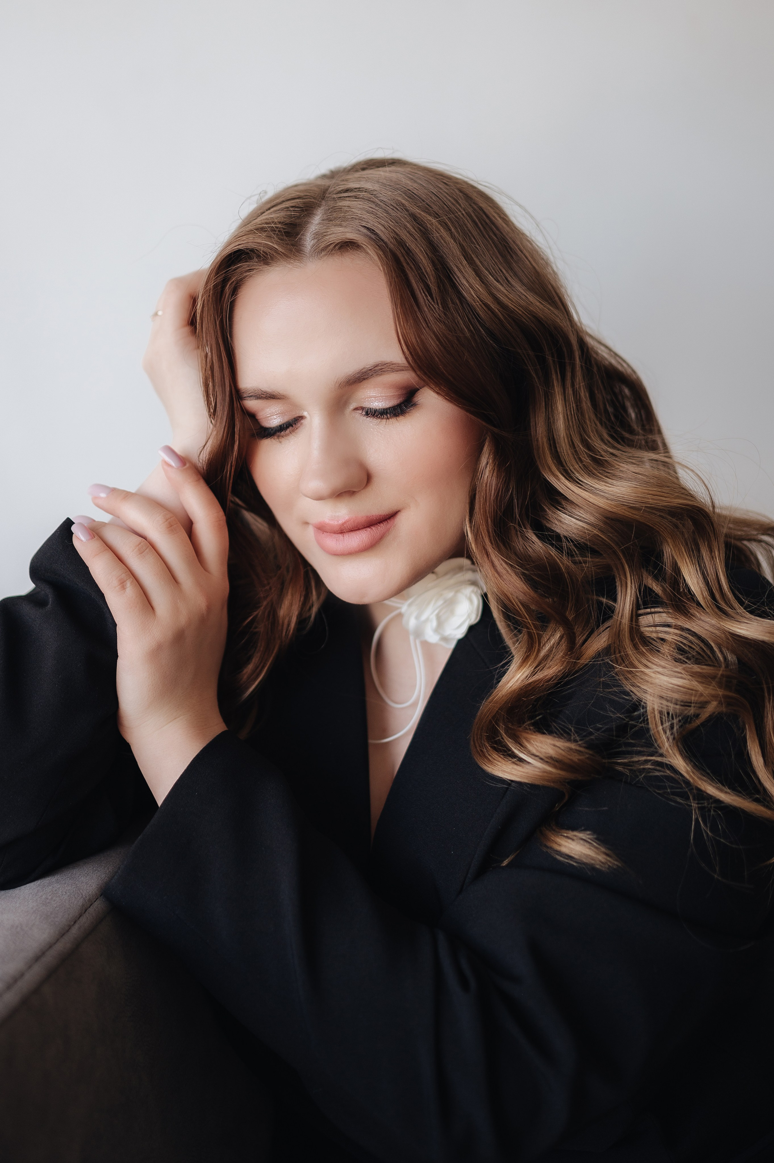 Женский портрет в студии для Саши. Фотограф в Москве и Московской области Таня Яблочкина