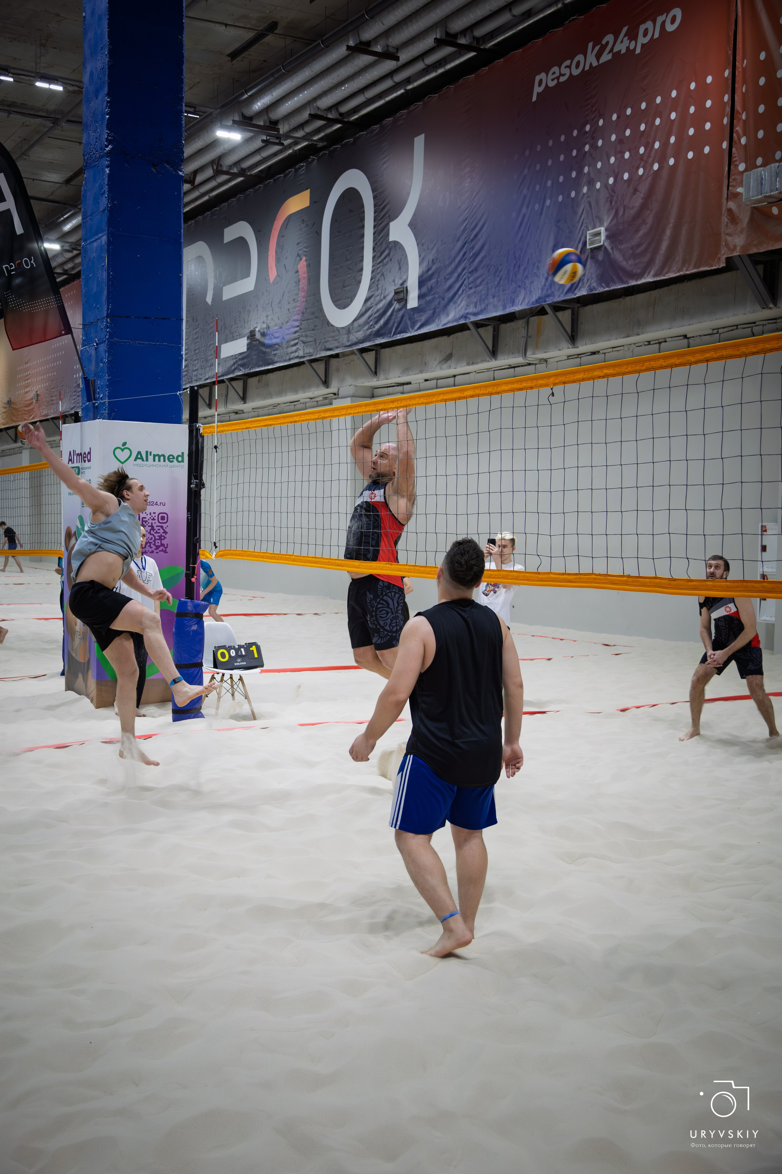 Турнир по пляжному волейболу ГК Командор. Игорь Урывский. Фотограф Красноярск