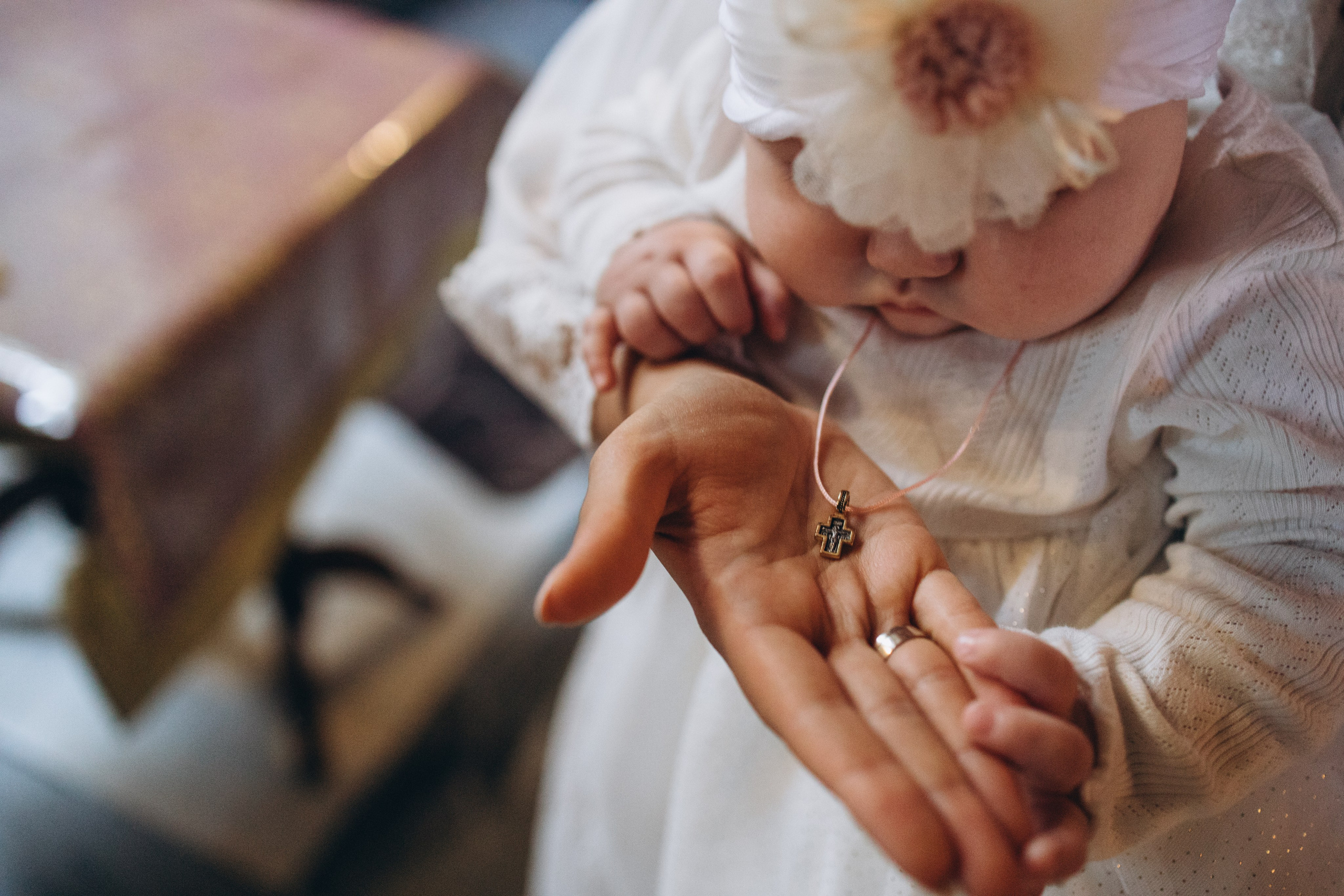 Таинство Крещения Софии. Свято-Ильинский храм Краснодар. Семейный фотограф Наталия Демченко, Краснодар