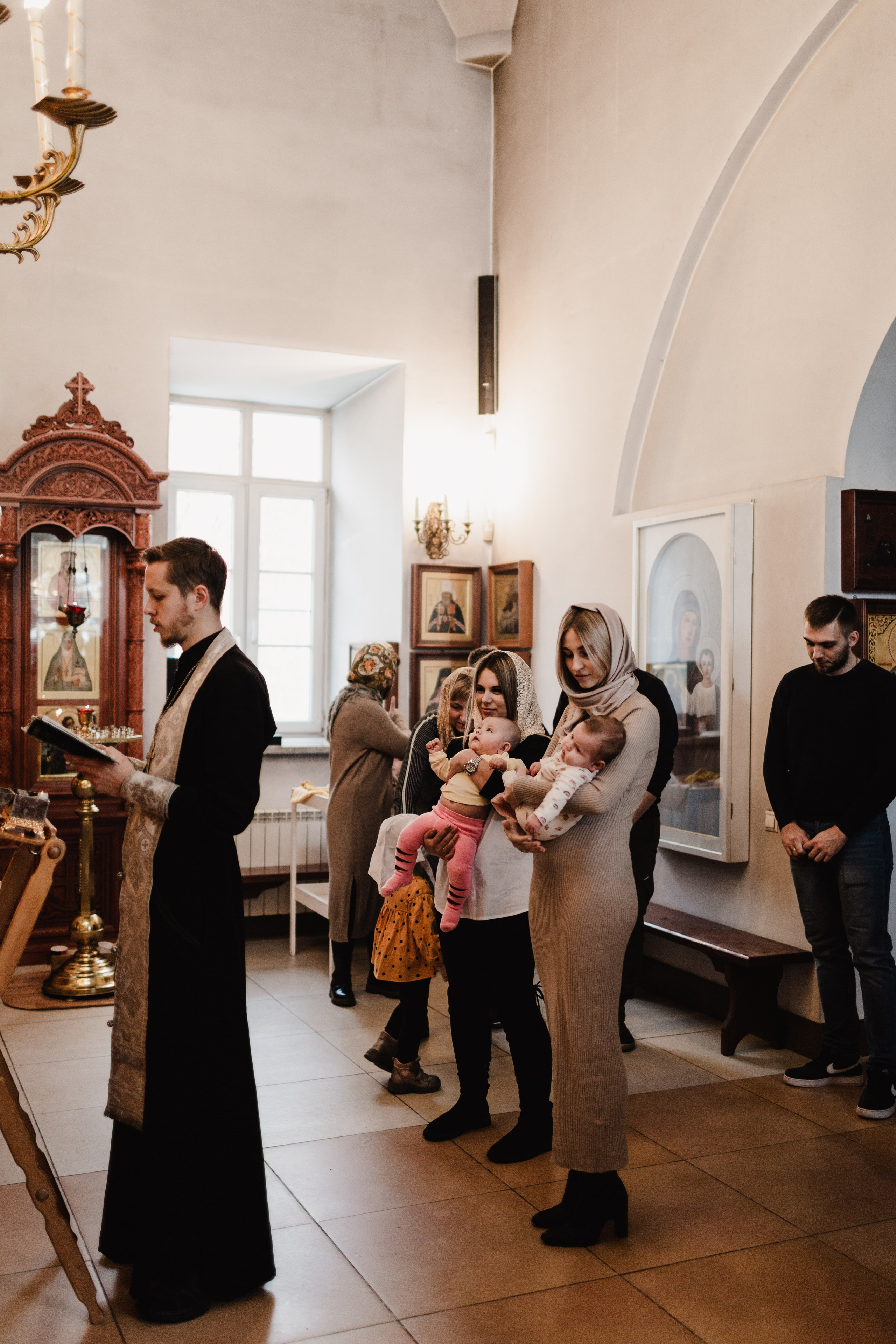 Таинство крещения. Фотограф и видеограф Мария Банщикова, Солнечногорск, Москва