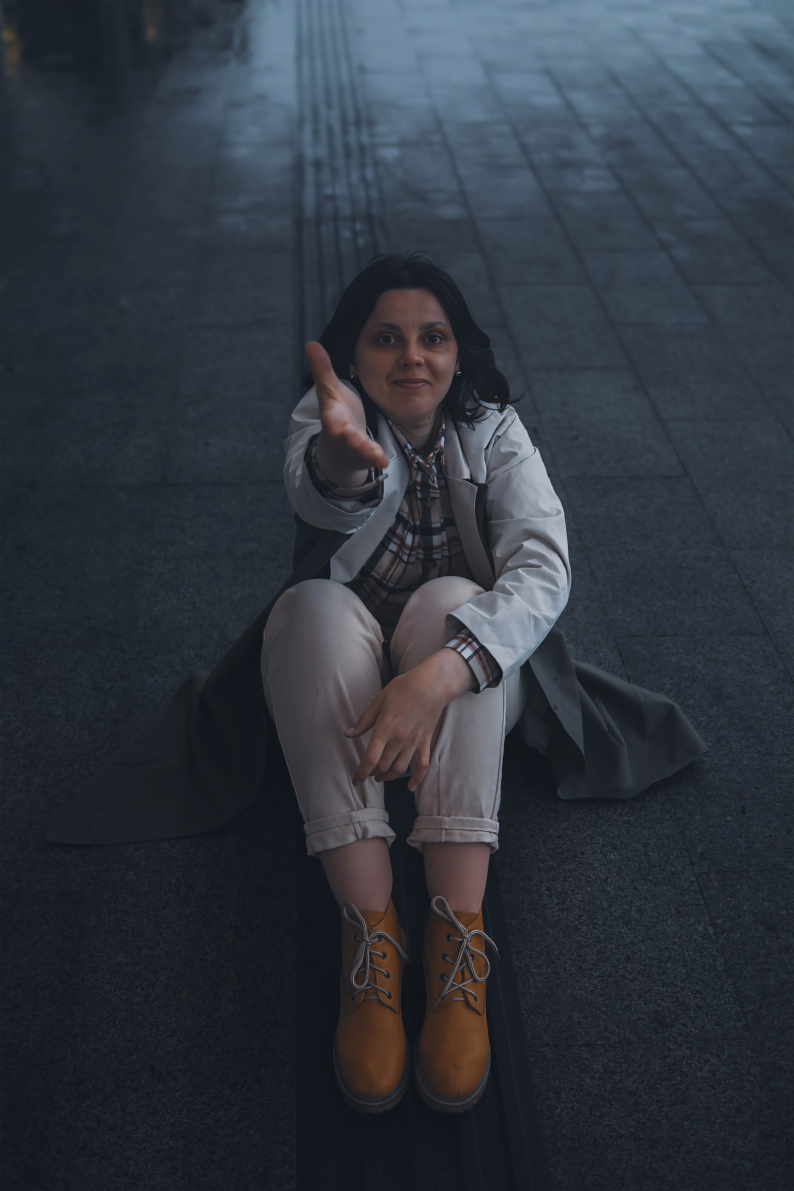 Фотосессия на вокзале