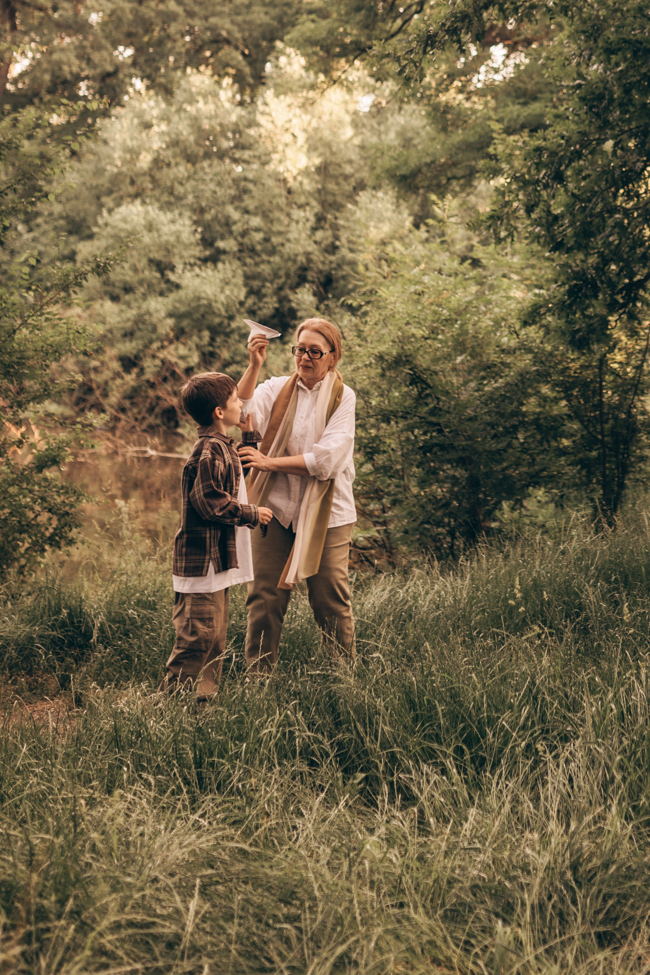 Прогулка по Ртищевскому пруду с прекрасной семьёй Ларисы её мамой и сыном Глебом. Фотограф в Ставрополе Svetlana Matveeva