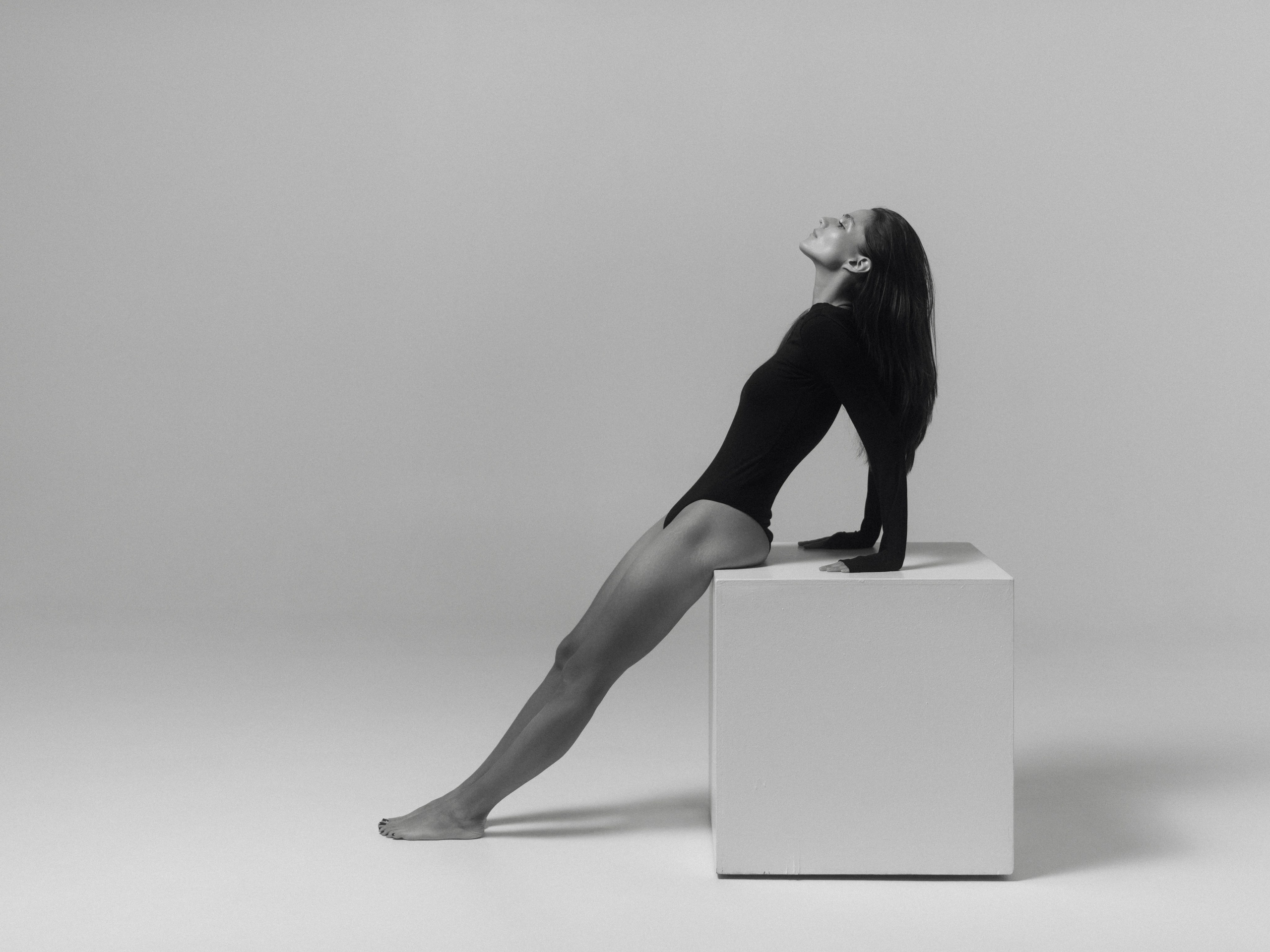 Студийная фотосъемка с Алиной на циклораме в Казани