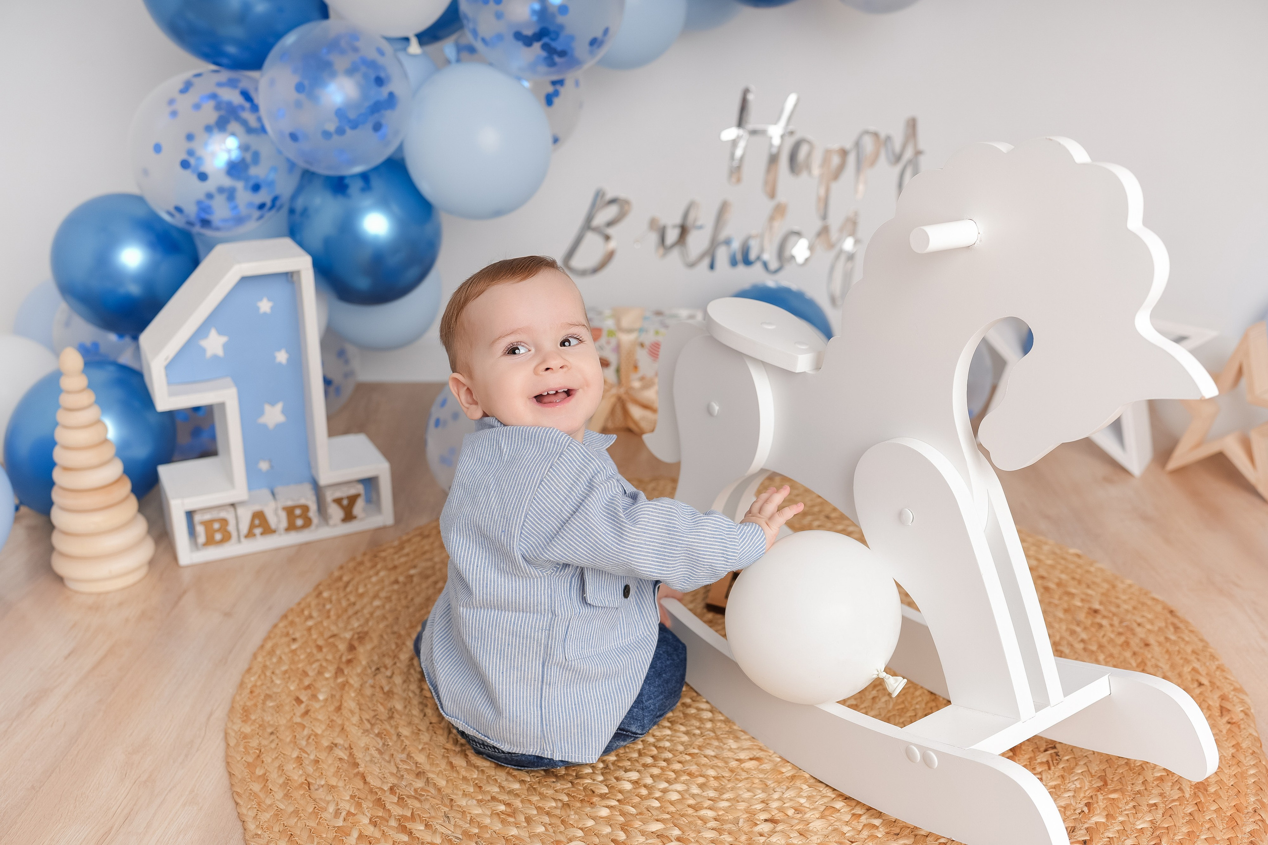 Годик. Фотограф новорожденных и детский фотограф в Екатеринбурге Ксени