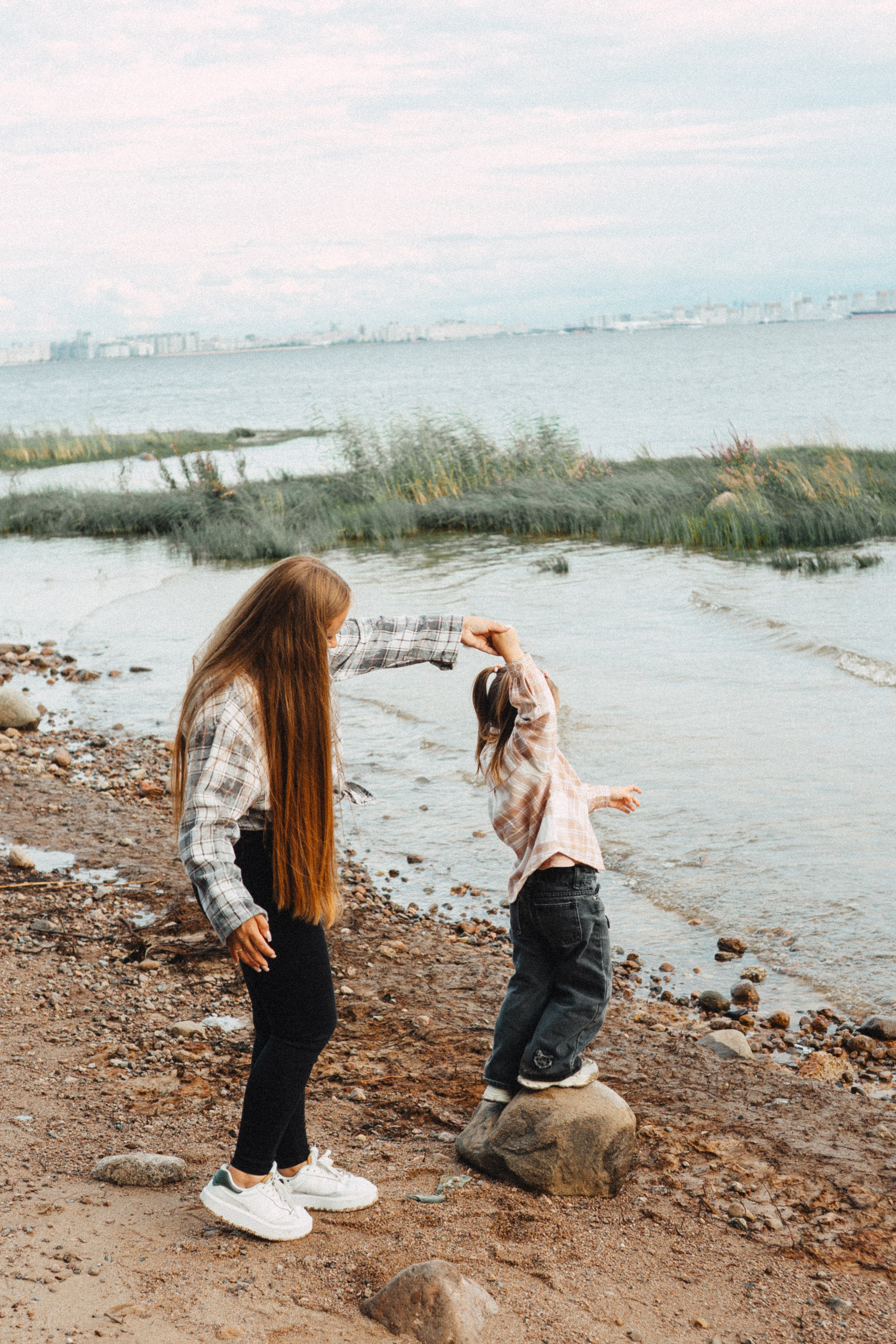 МАМА И ДОЧКА НА ФИНСКОМ ЗАЛИВЕ. Профессиональный фотограф, Санкт-Петербург — Виктория Богомолова