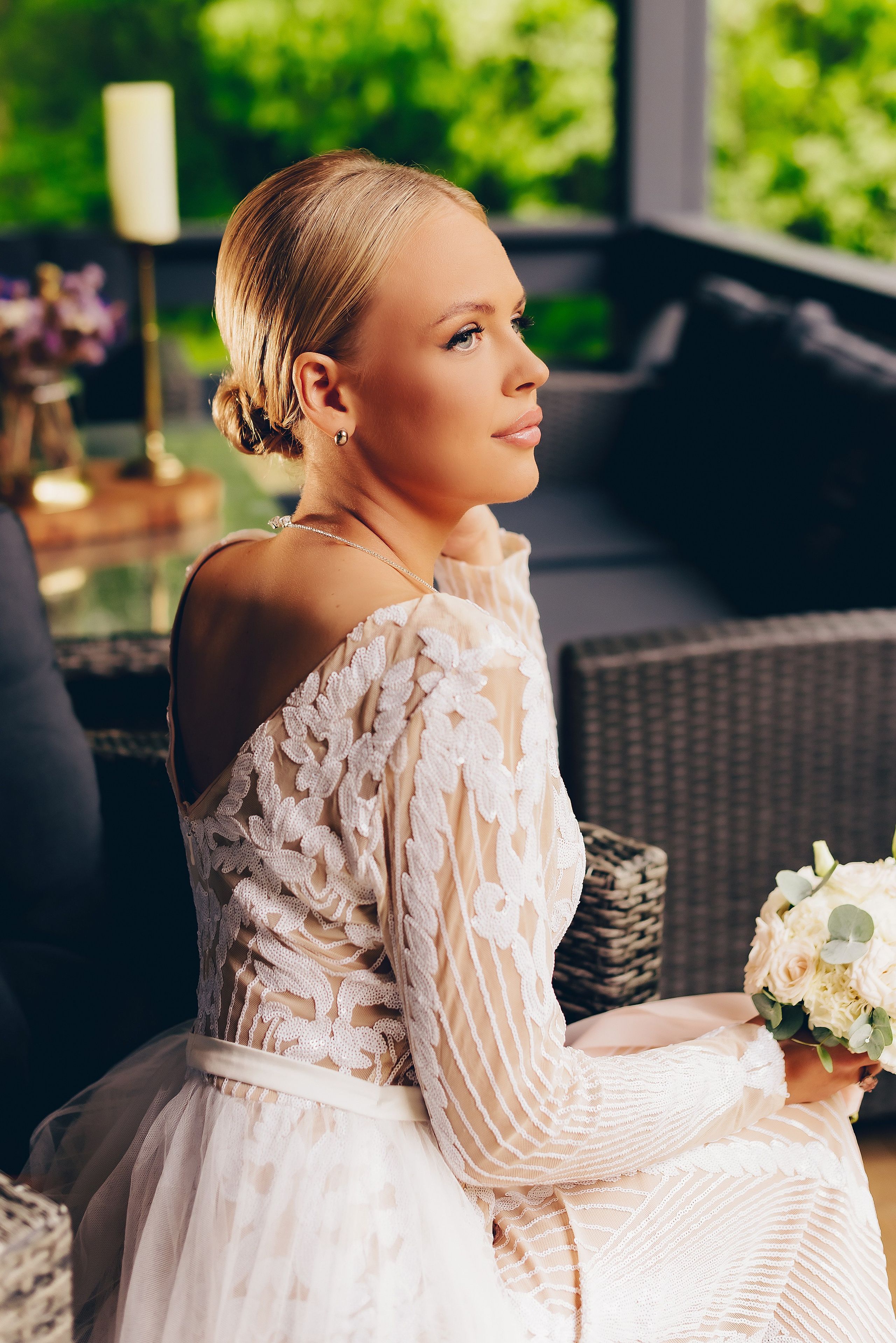 Сборы невесты Марии в экоотеле. Профессиональный фотограф Natali Aieteia