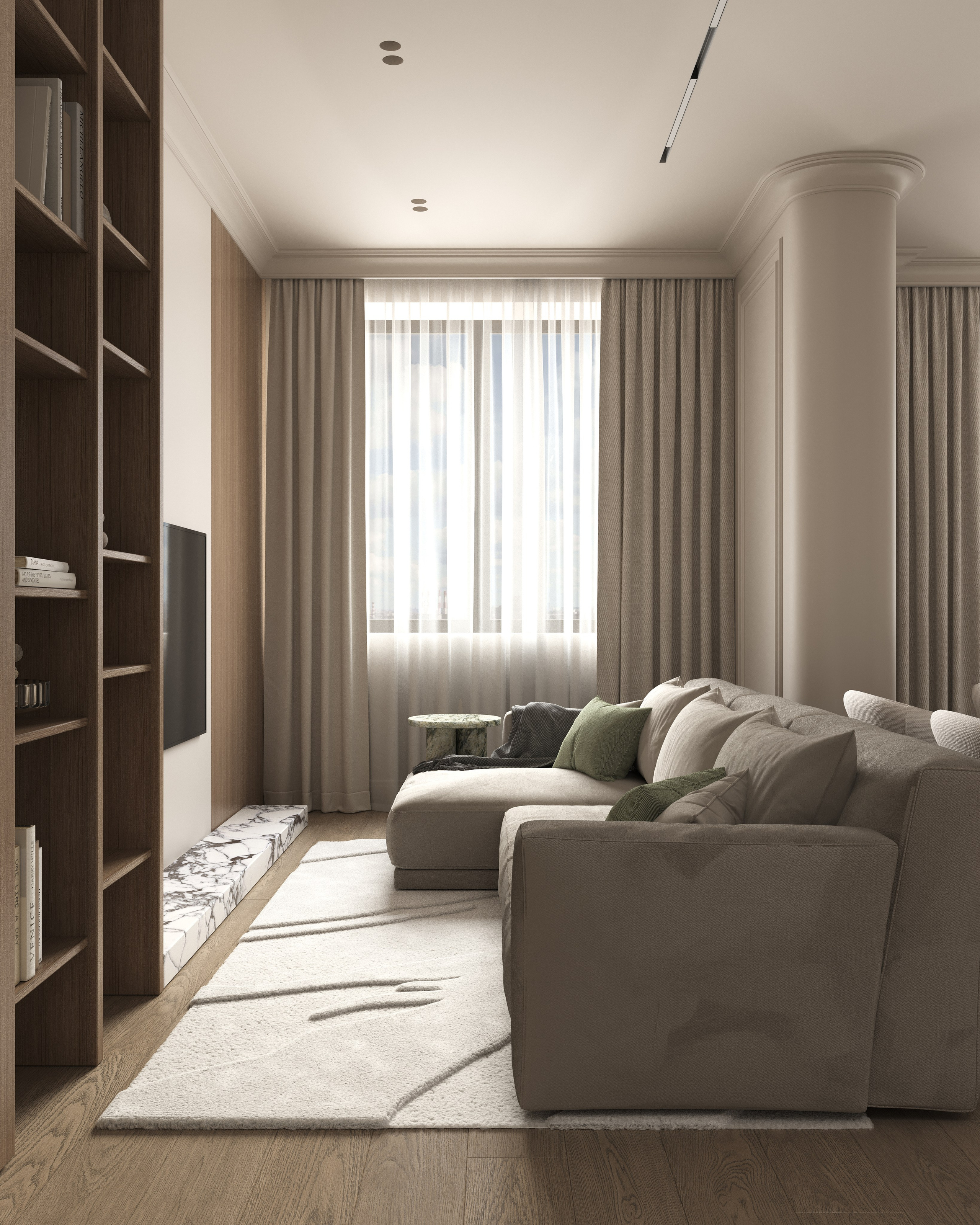 ЖК Искра-Парк — 125 м². КОМНАТА АИСТА дизайн-бюро | AIST ROOM design bureau