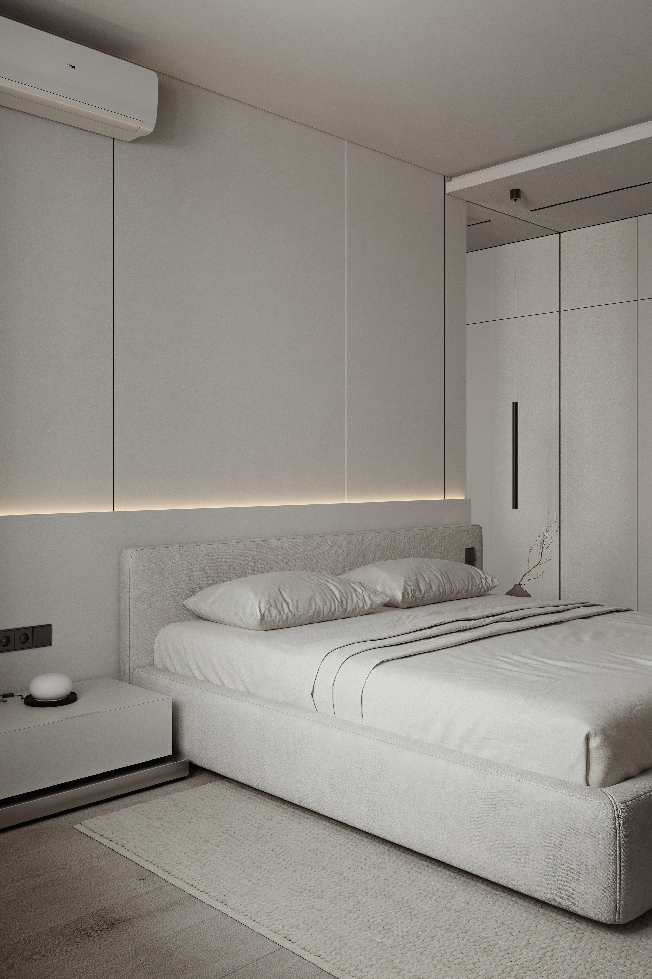 «Manhattan» | Bedroom. Середа Юлия | Визуализация