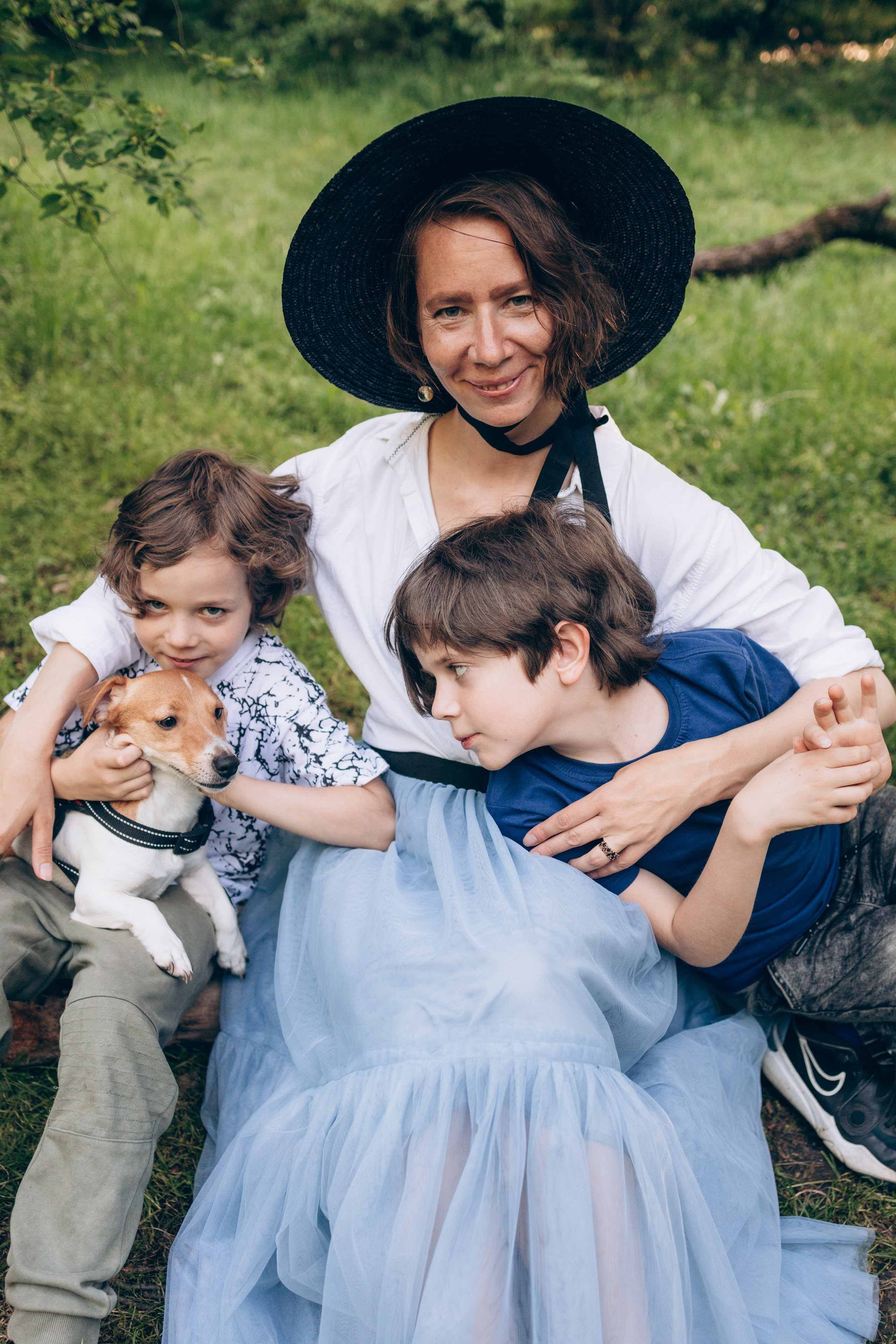 Семейная прогулка в парке. Семейный фотограф Наталия Демченко, Краснодар