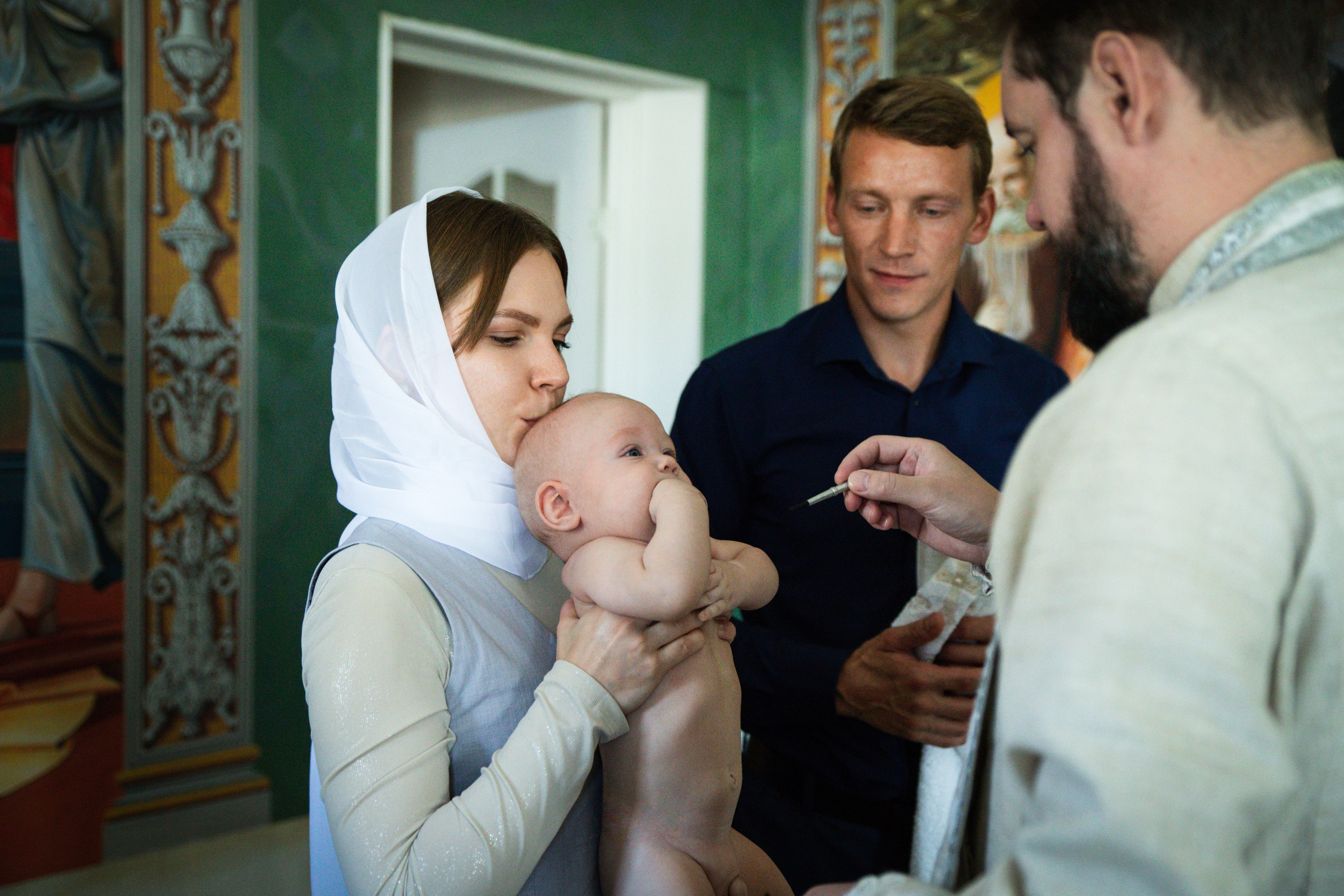 Таинство Крещения. Фотограф СПб