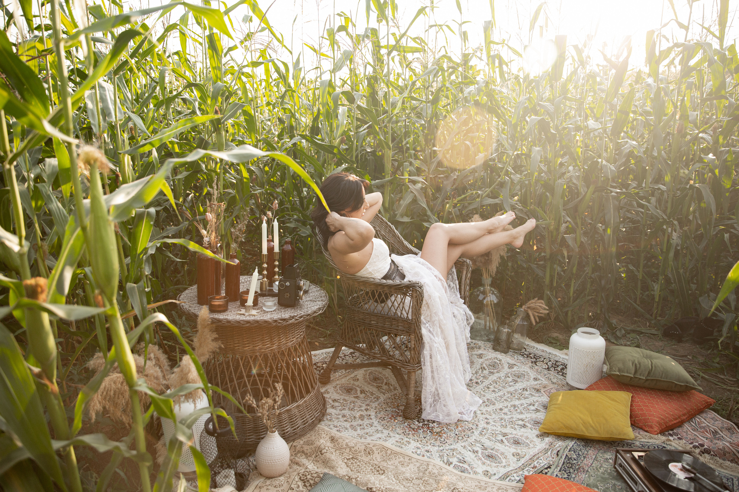 Кукурузное поле. Свадебный и семейный фотограф