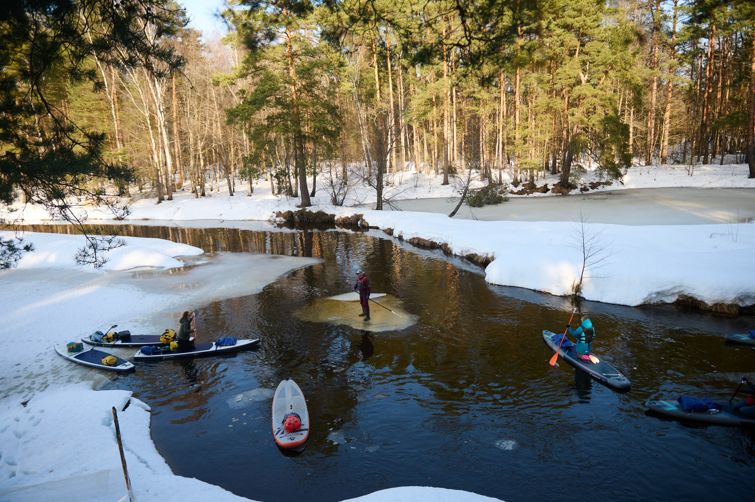 Первый весенний сплав р. Нерская. Главная