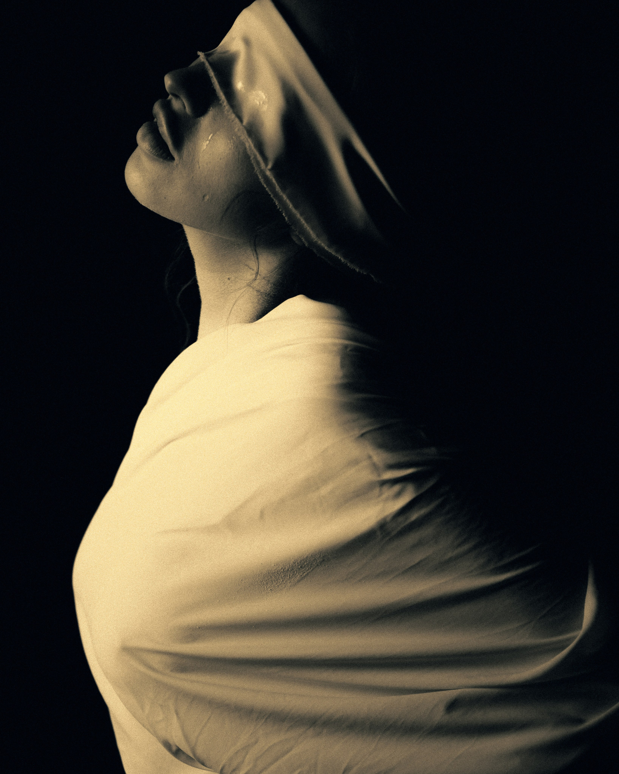 Съемка для творческого мероприятия «dark greece». Дарья, визажист из Сургута