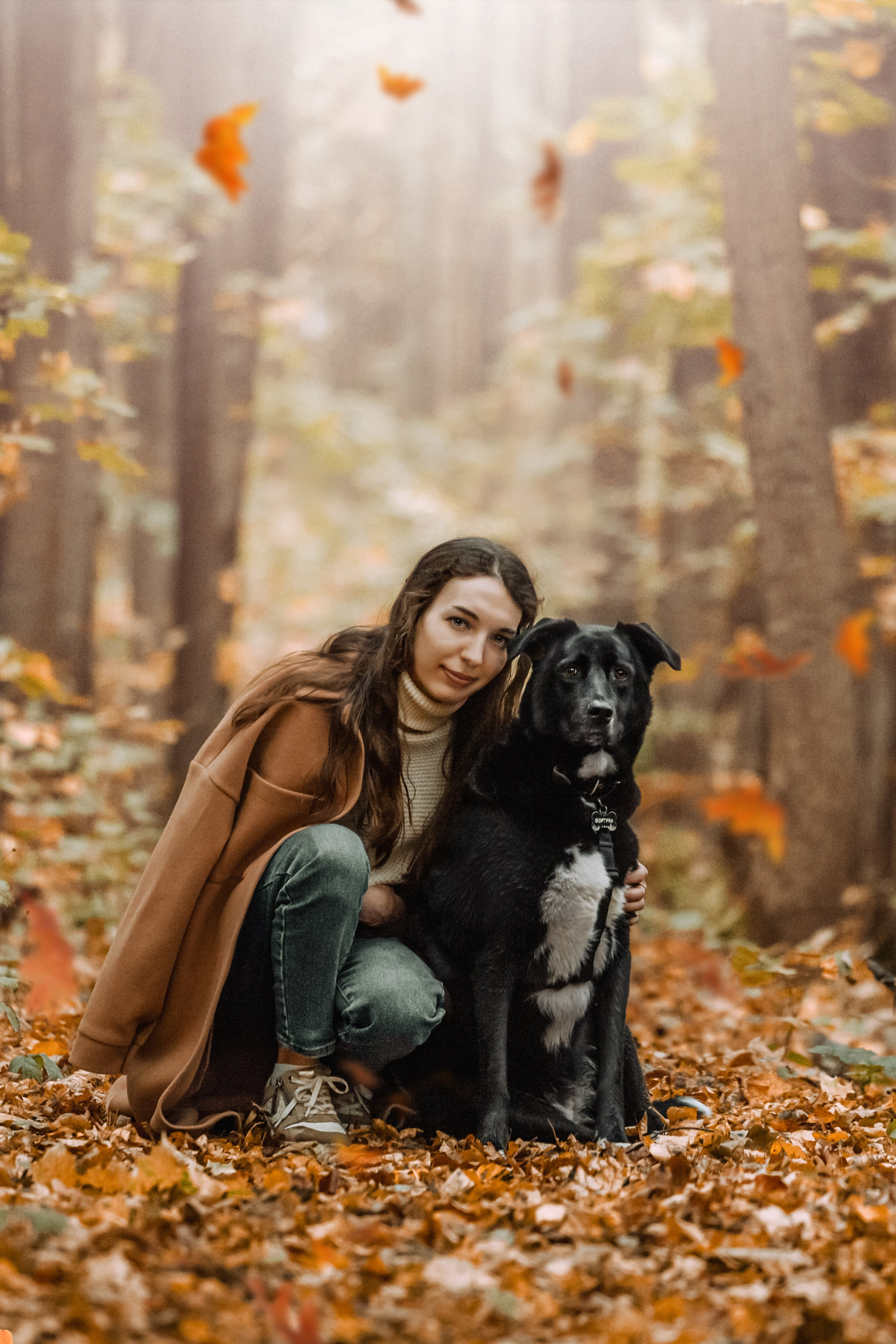 Юля и Фортуна. Фотограф-анималист Татьяна Степанова