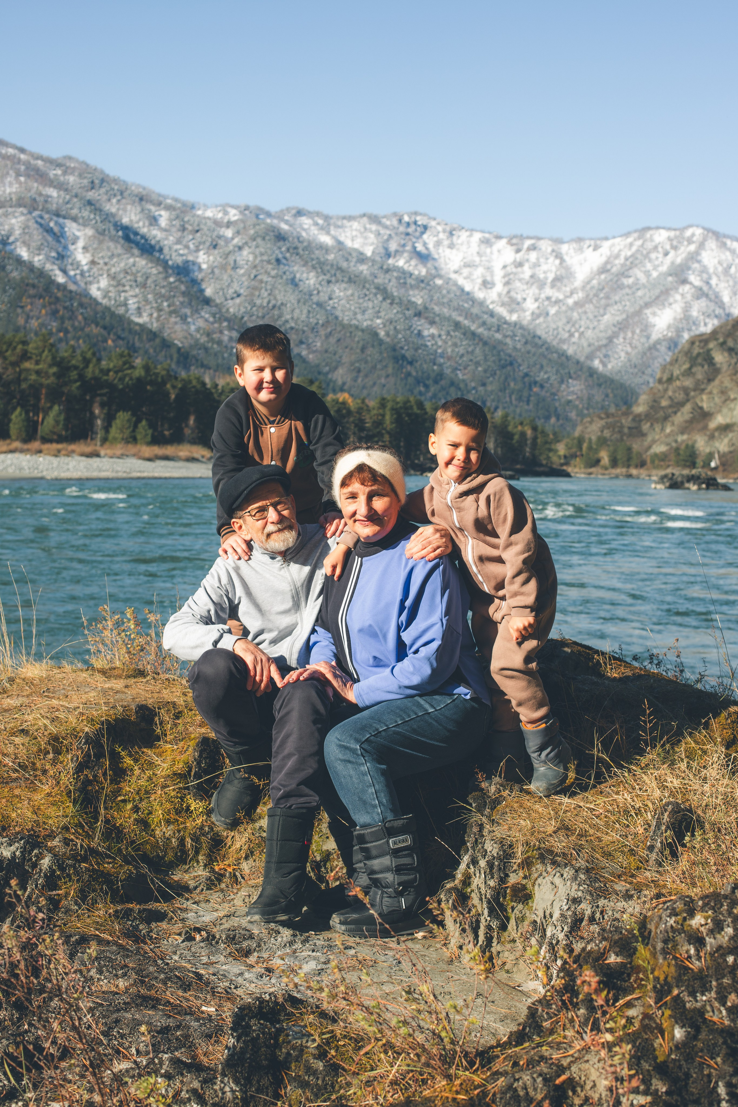 Егор & родные. Фотограф Нина Брандт в Горном Алтае