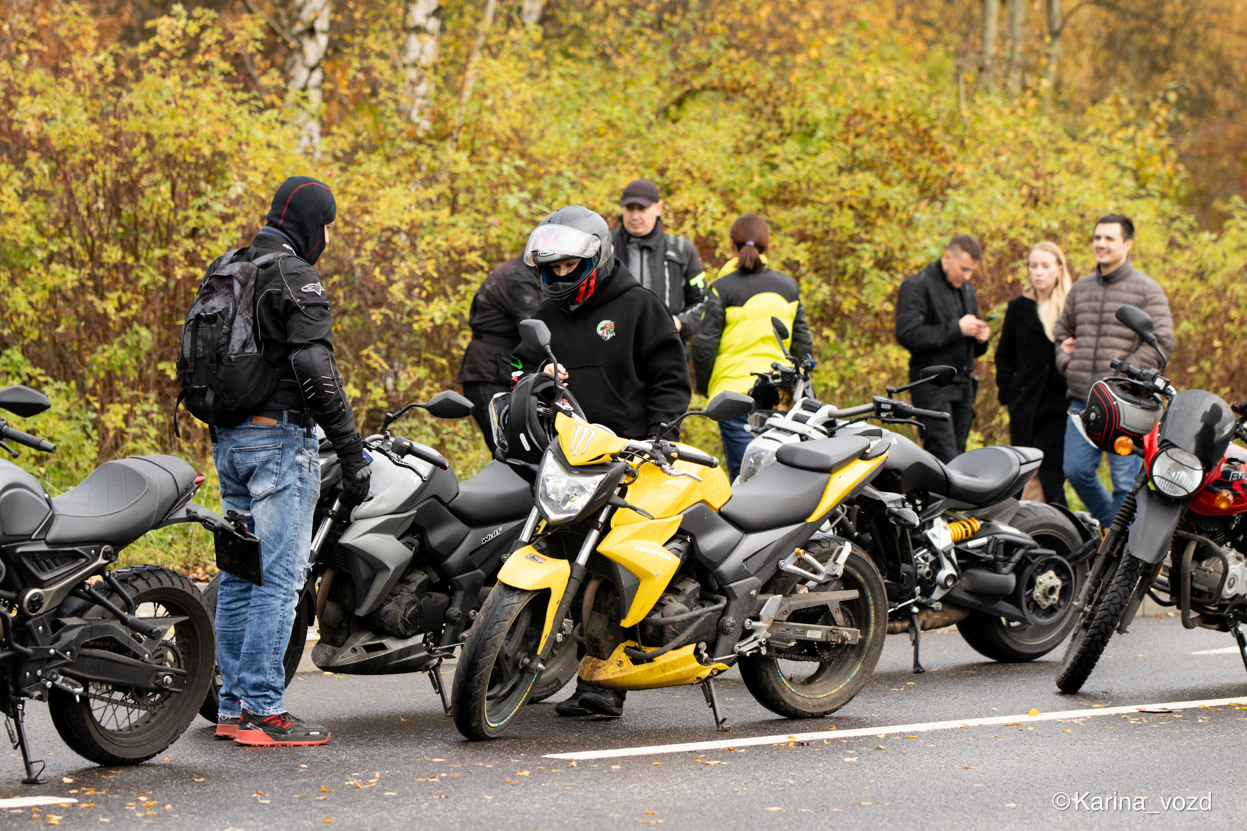 Закрытие мотосезона 2025 в Зеленограде. Репортажный фотограф в Москве и Зеленограде Karina-vozd