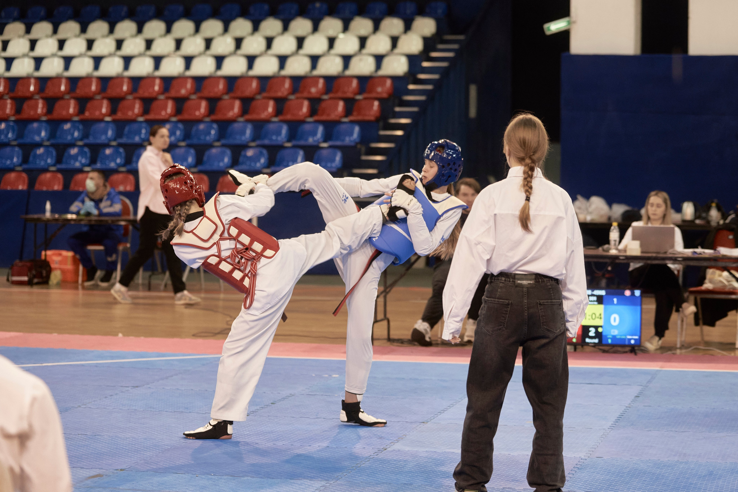 Taekwondo kids. Фотограф Наталья Леонова