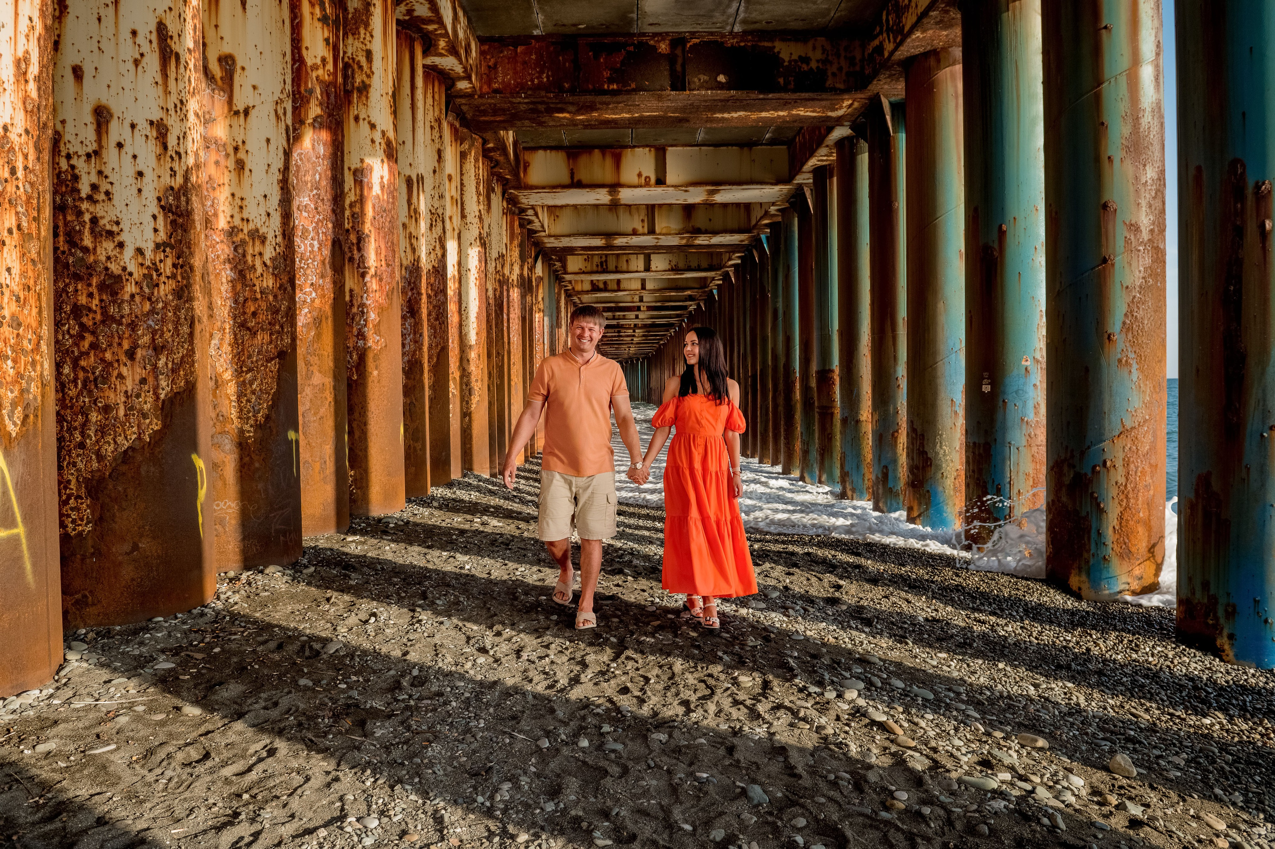 лавстори в Сочи на море пляж Сочифорния