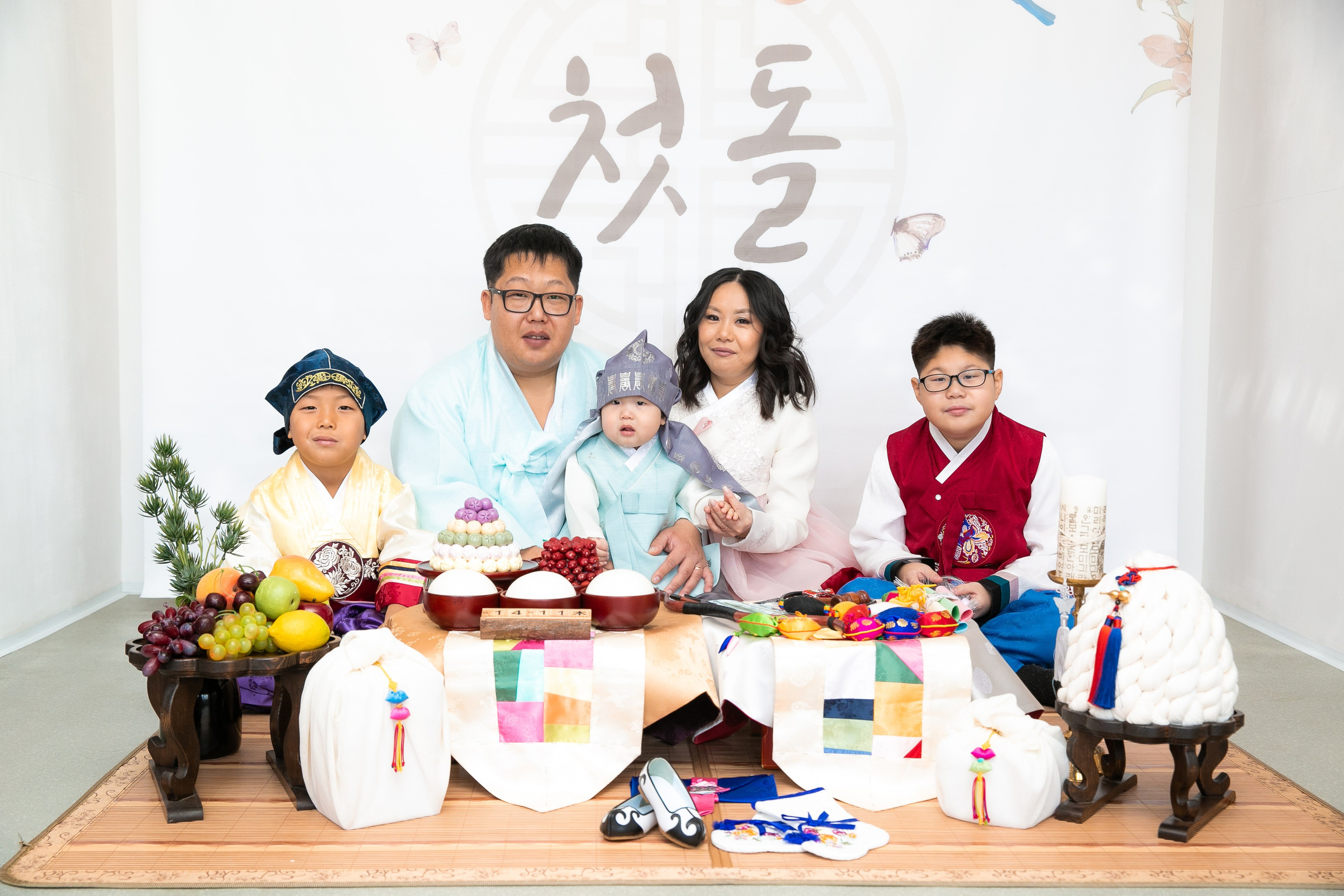 축돌 Утренняя церемония (семья). «Инбок» Фото студия