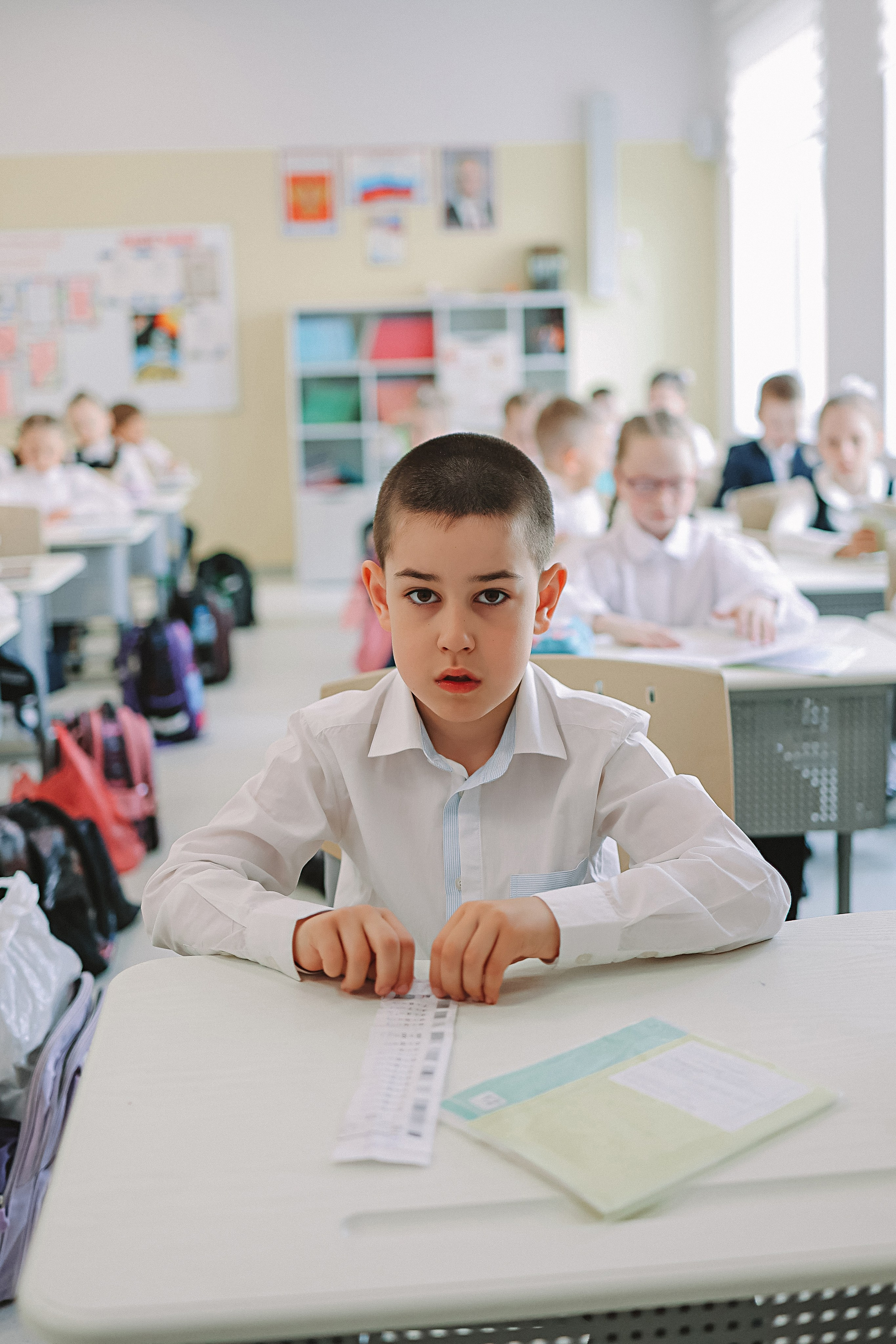 Один день в школе 1 класс. Семейный фотограф Тюмень, фотограф на роды Салмина Мария