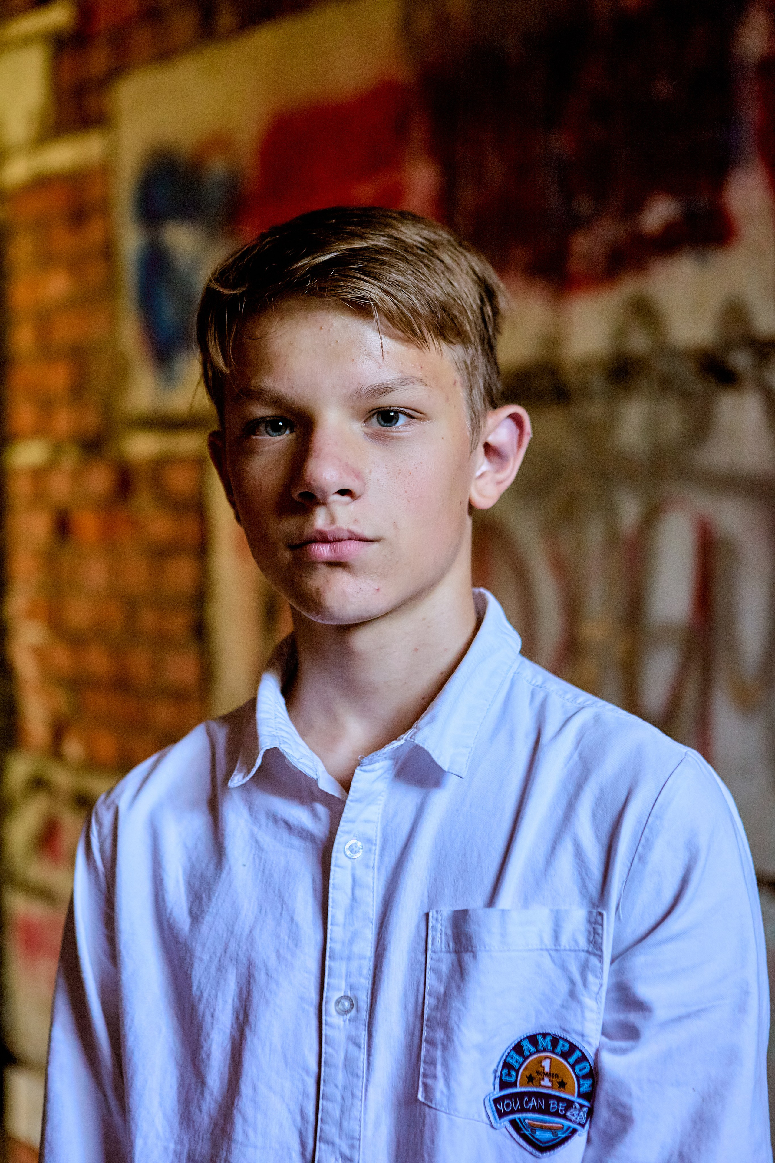 Фотосессия в заброшенном здании